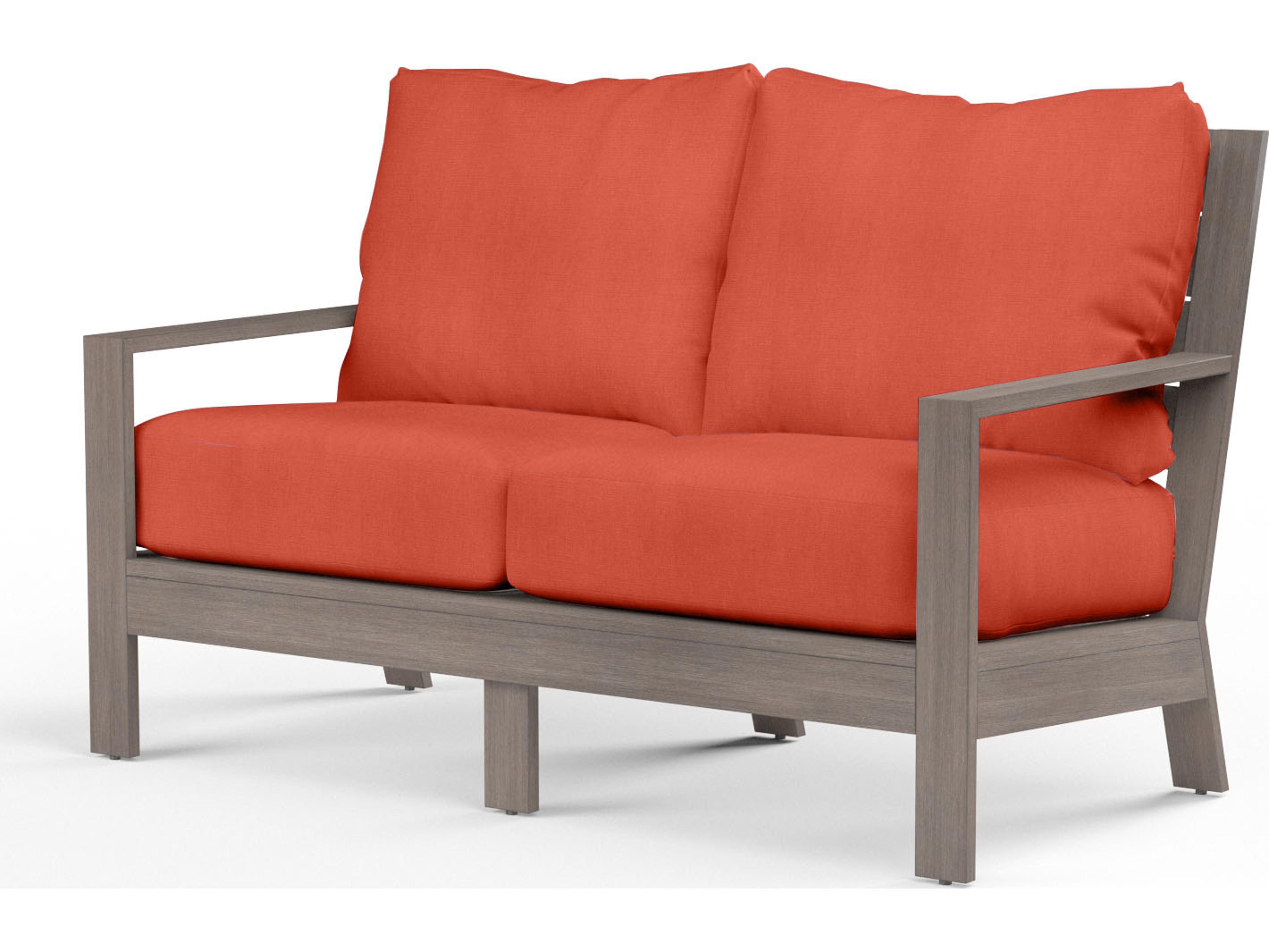 Laguna Outdoor Loveseat Driftwood Finish