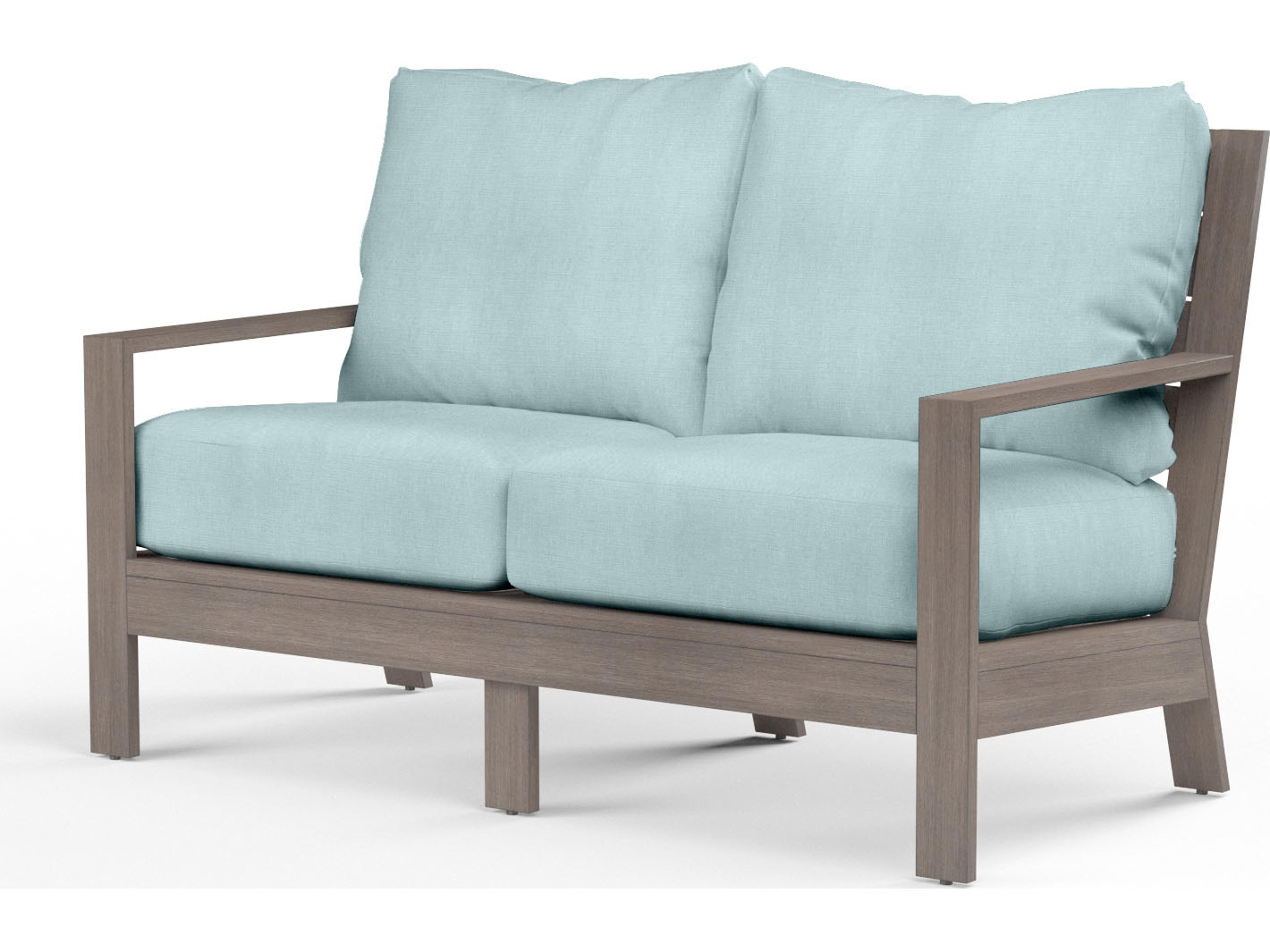 Sunset West Laguna Aluminum Patio Loveseat