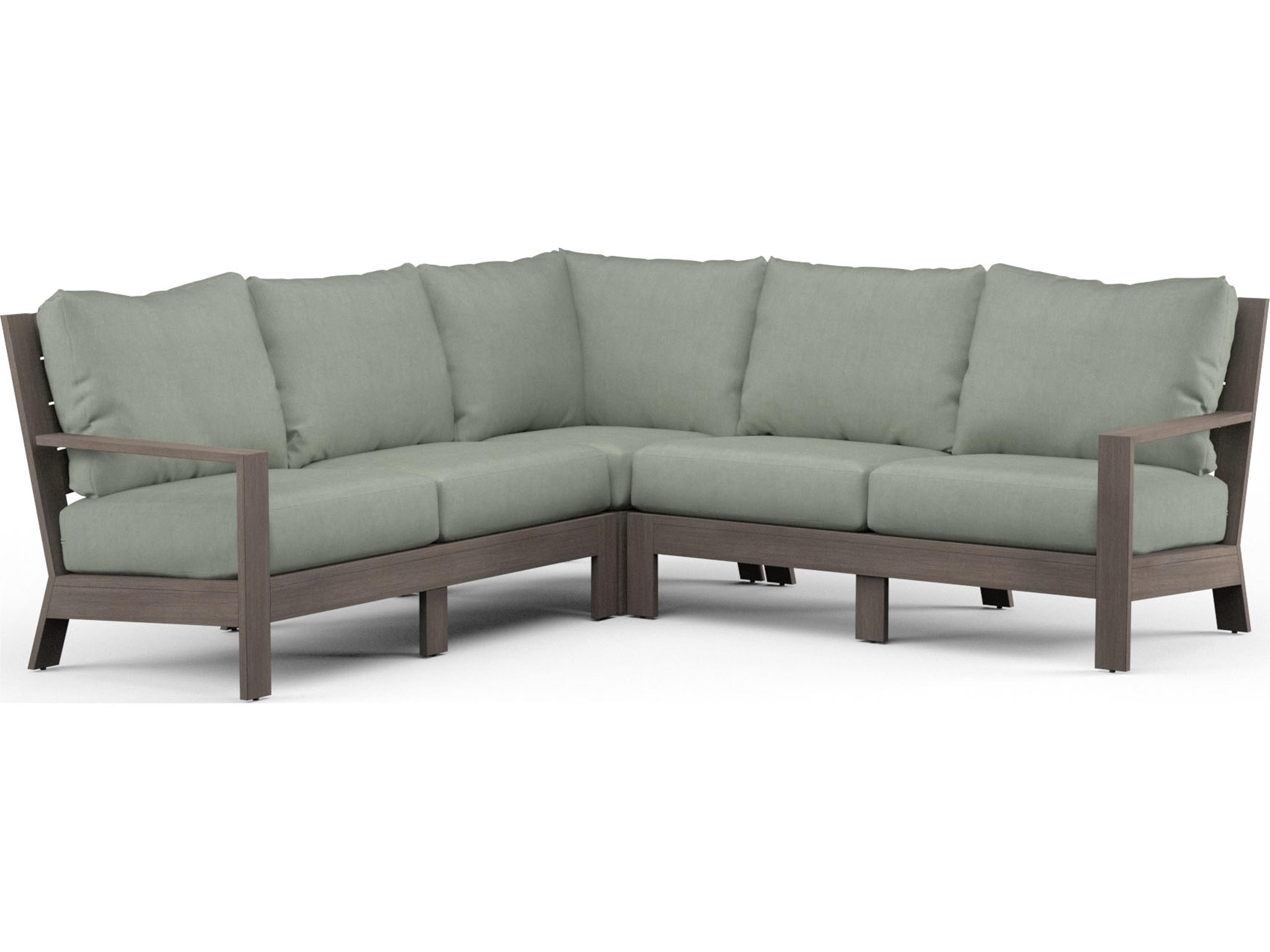 Sunset West Laguna Aluminum Sectional