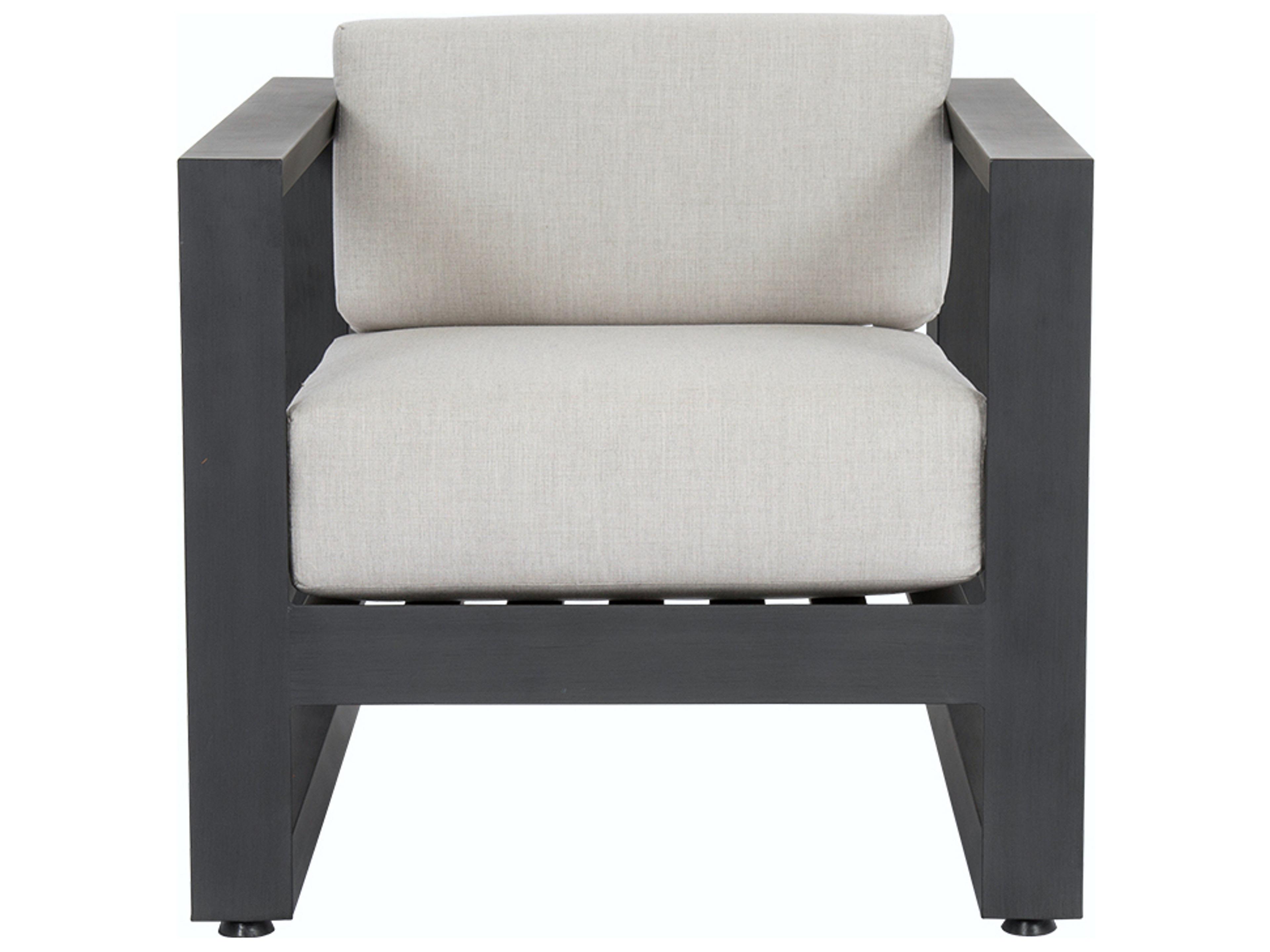 Sunset West Redondo Aluminum Patio Lounge Chair in Cast Silver