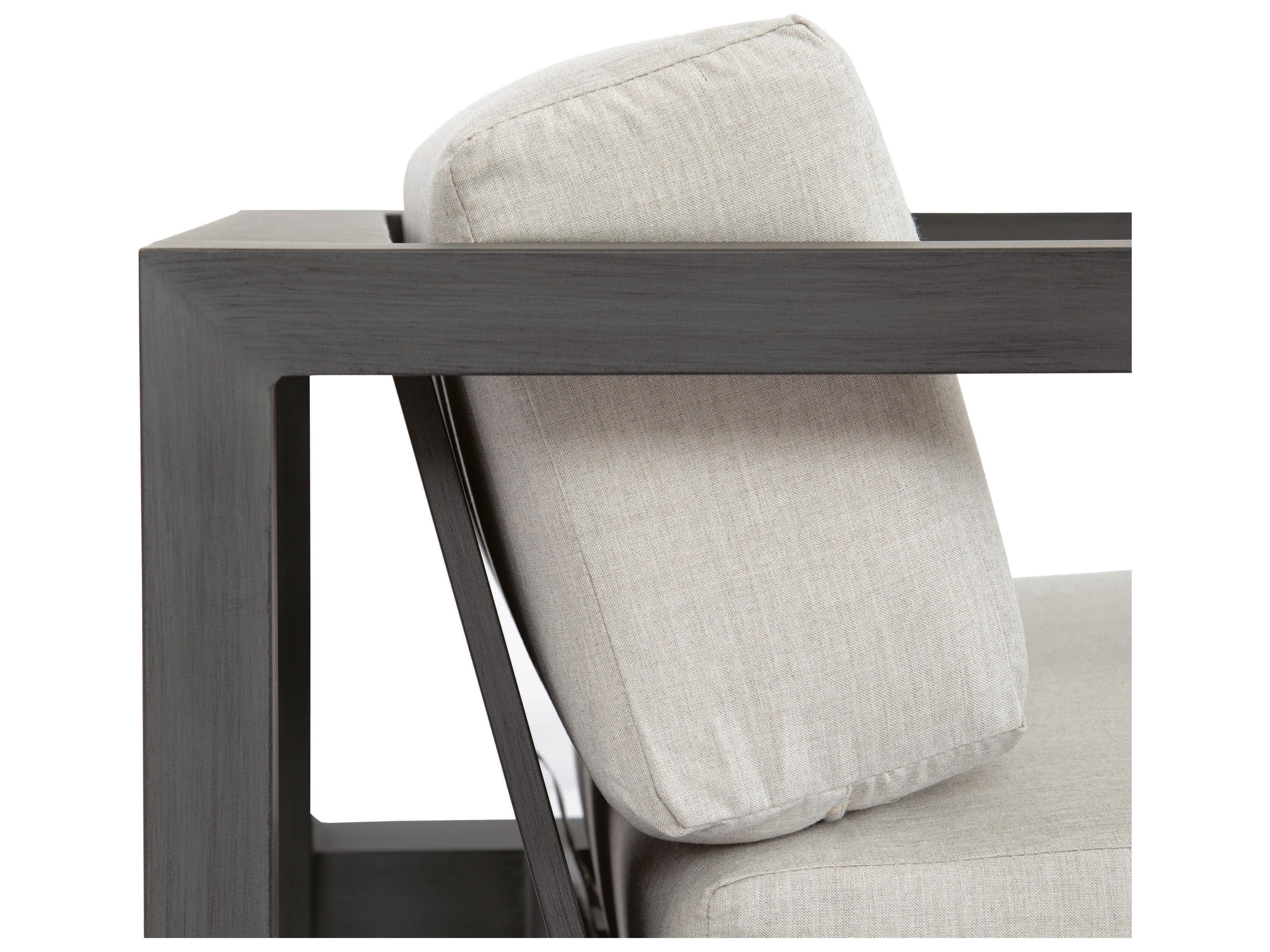 Sunset West Redondo Grays Aluminum Cushion Lounge Chair