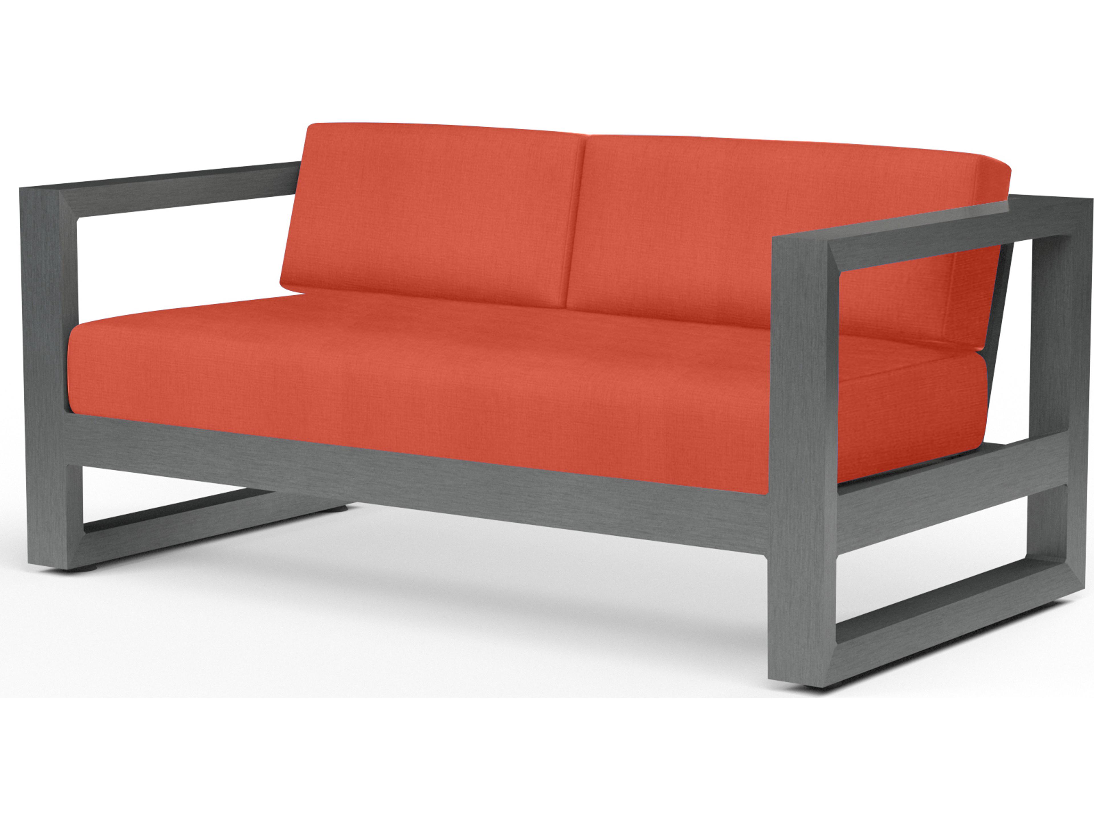 Sunset West Redondo Aluminum Outdoor Loveseat