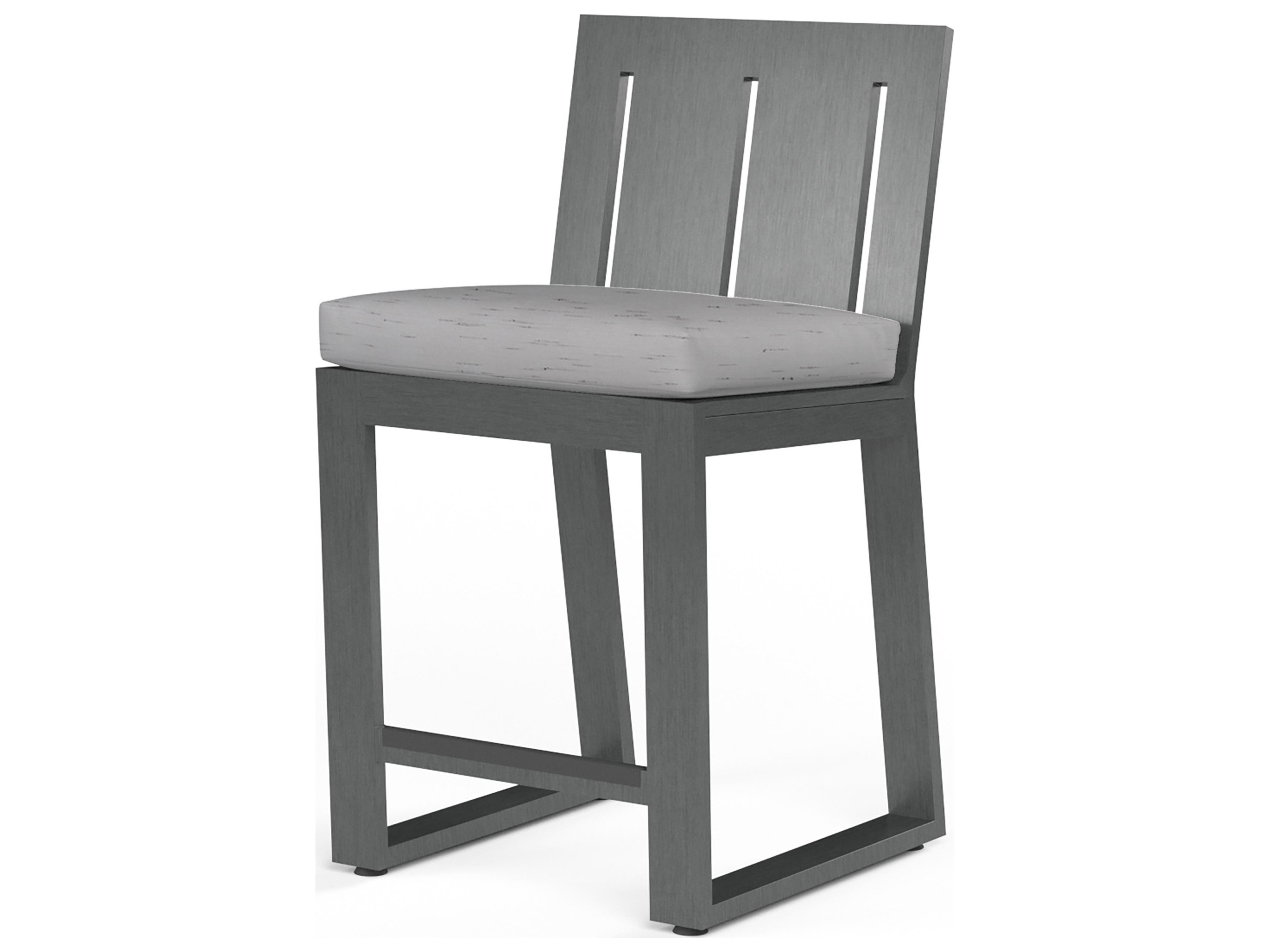 Sunset West Redondo Aluminum Outdoor Patio Bar Stool