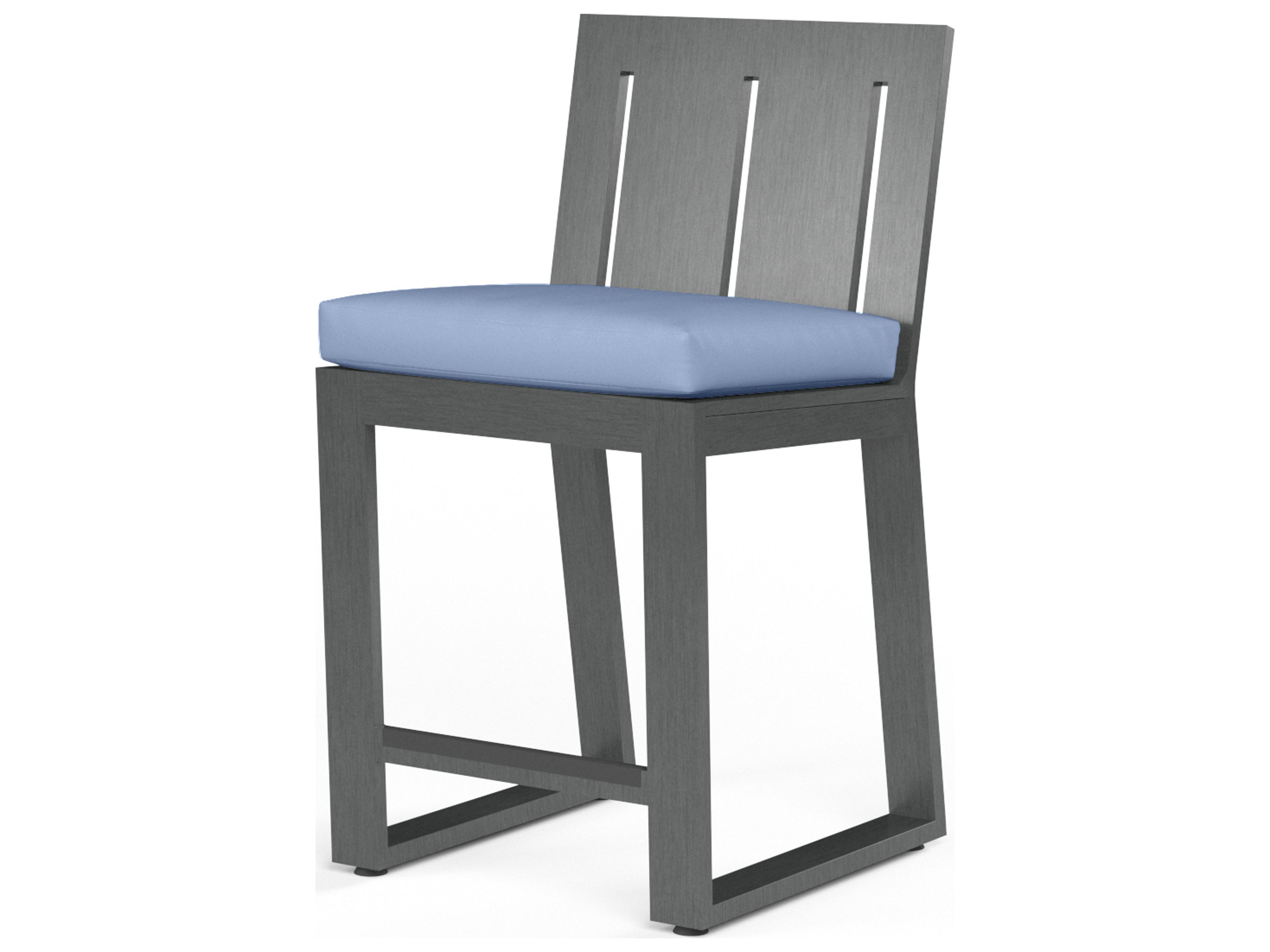 Sunset West Redondo Aluminum Outdoor Patio Bar Stool