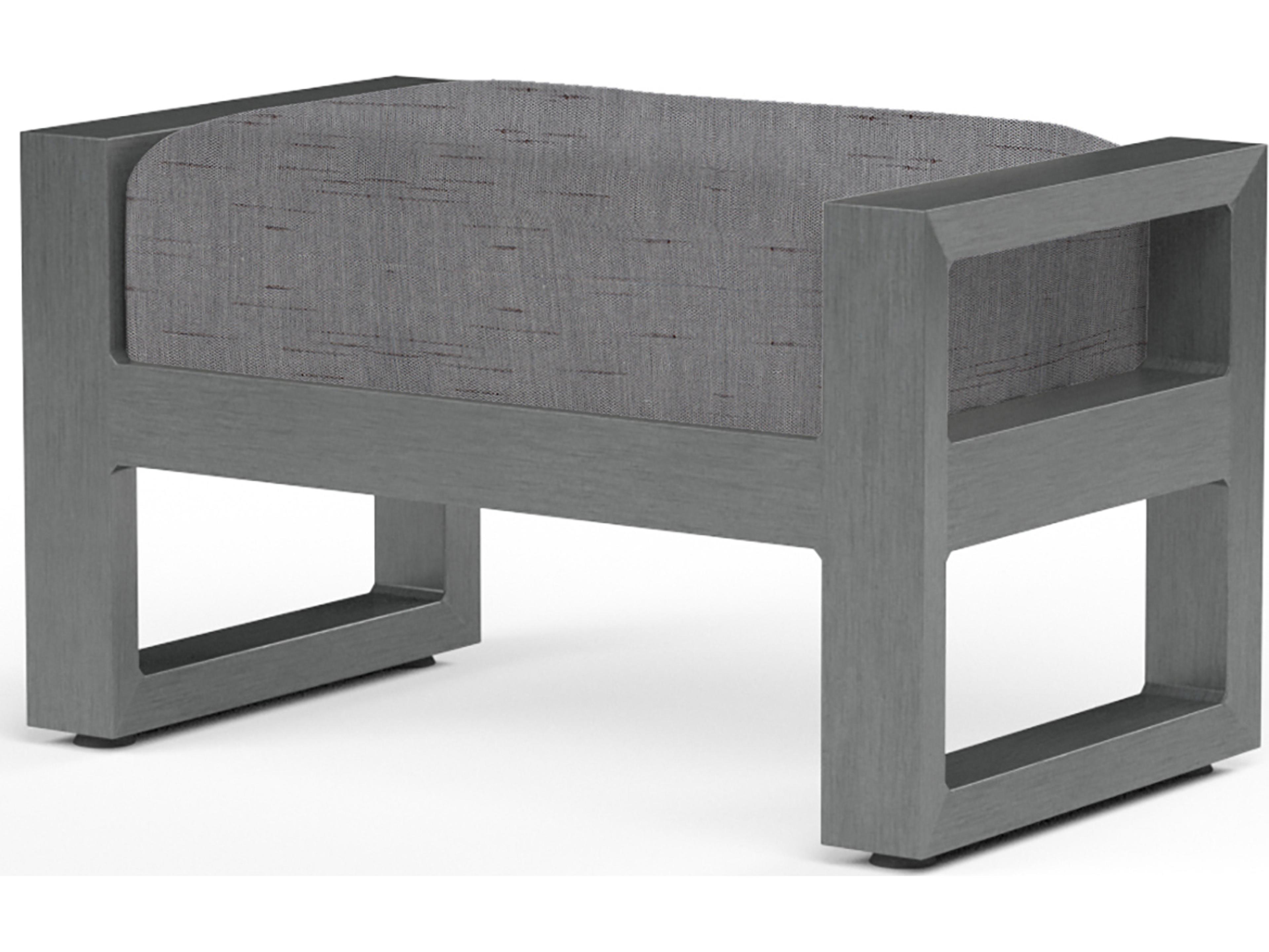 Sunset West Redondo Aluminum Patio Ottoman