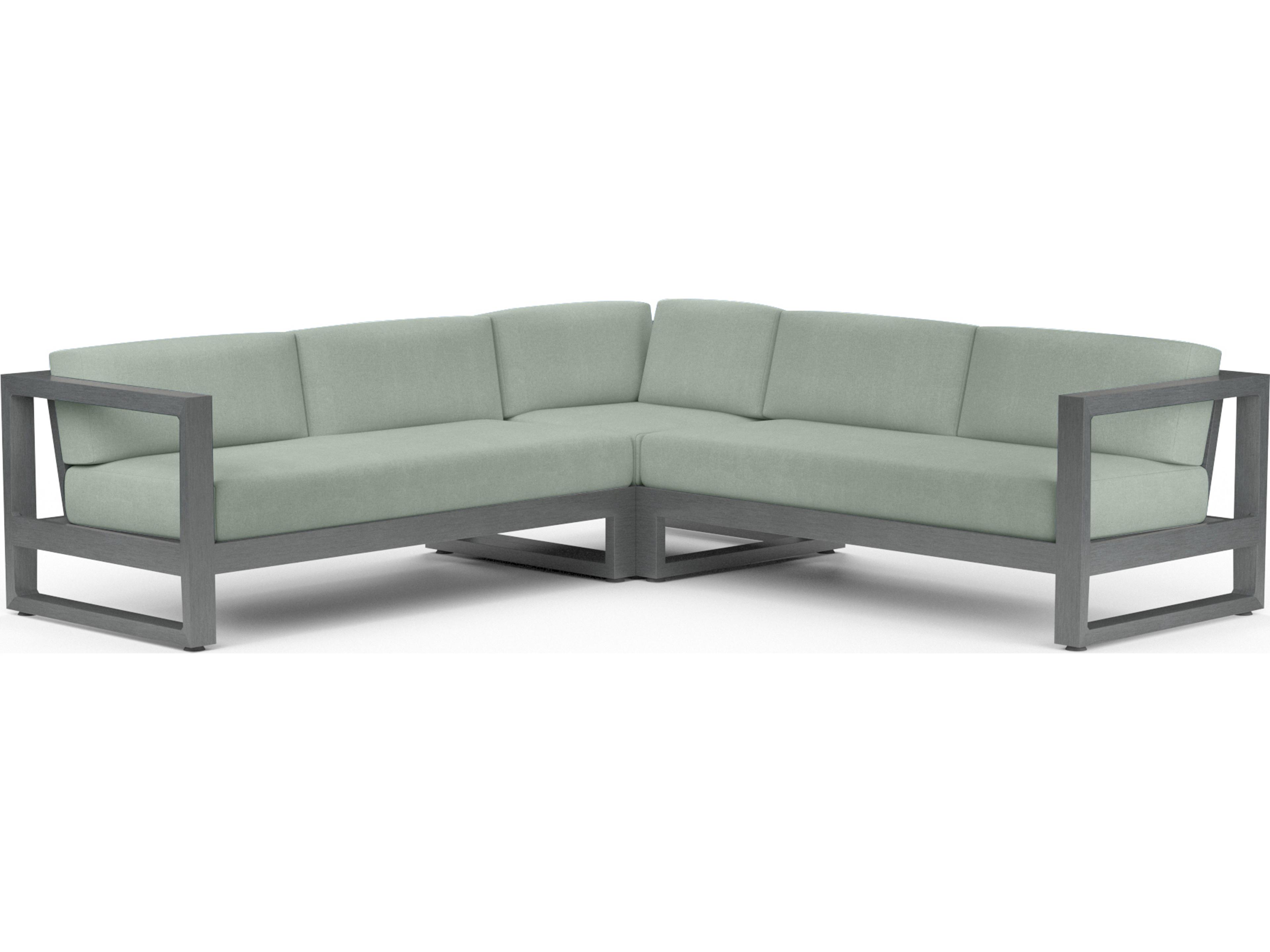 Sunset West Redondo Aluminum Sectional