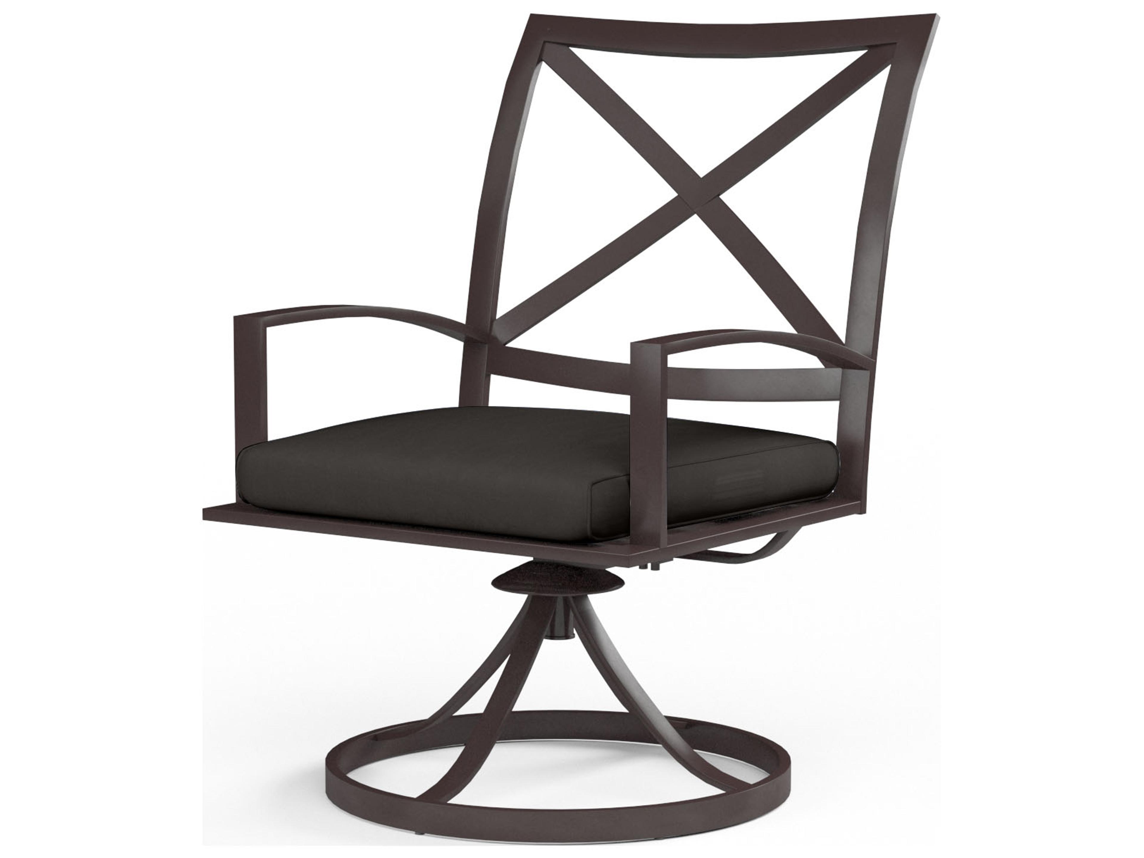 La Jolla Aluminum Swivel Outdoor Dining Chair