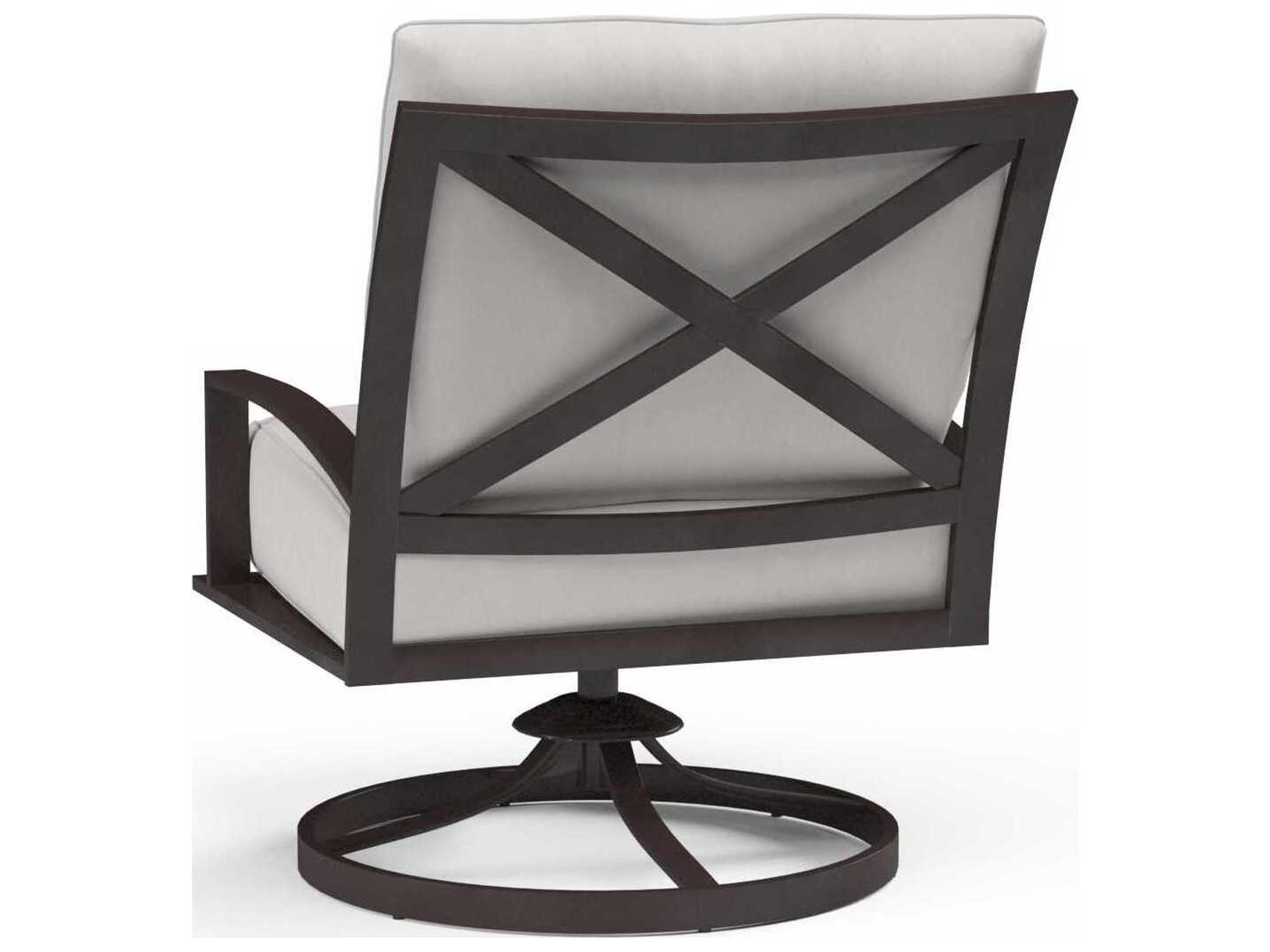 Sunset West La Jolla Espresso Aluminum Cushion Lounge Chair