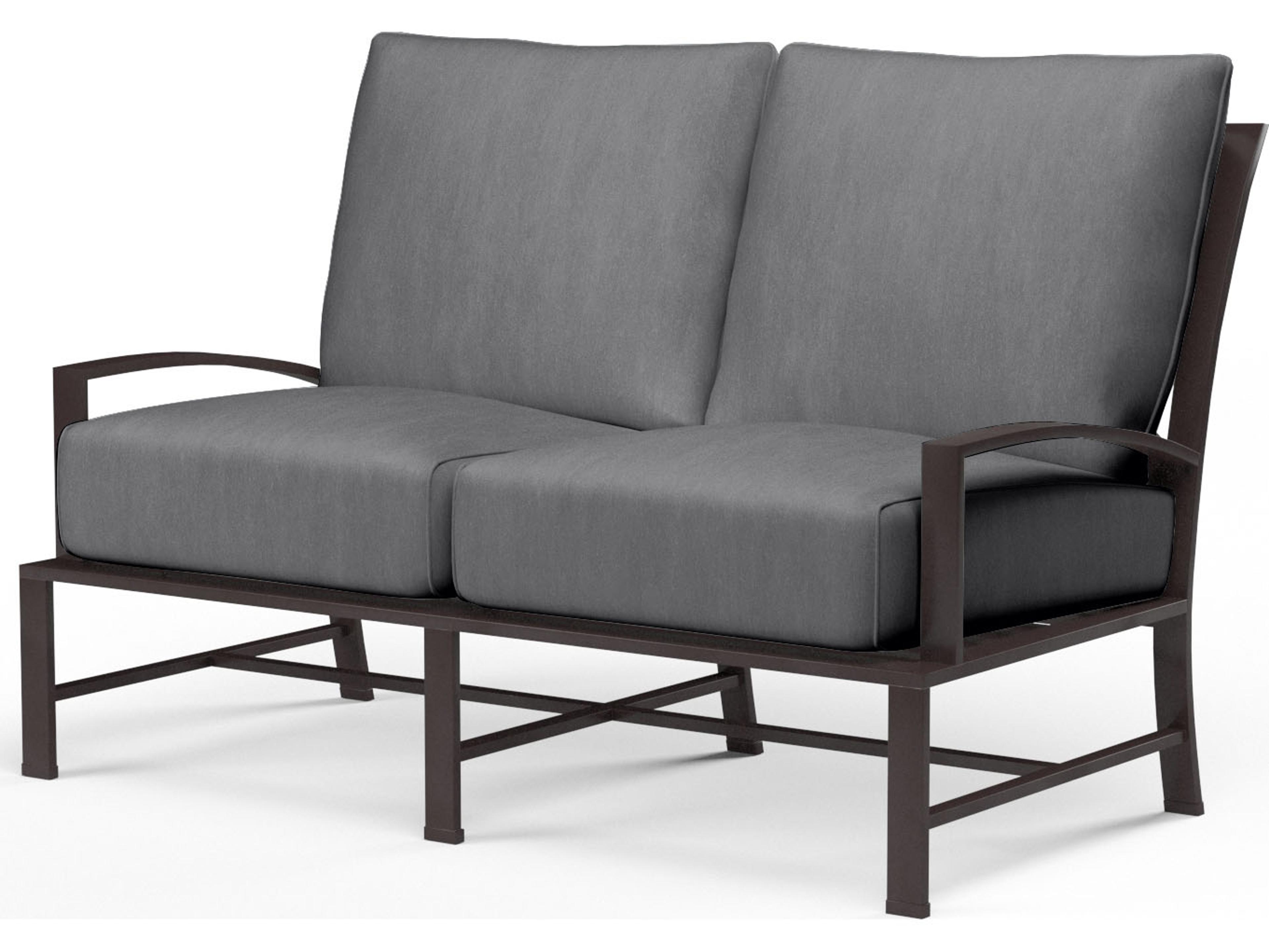 Sunset West La Jolla Aluminum Outdoor Loveseat