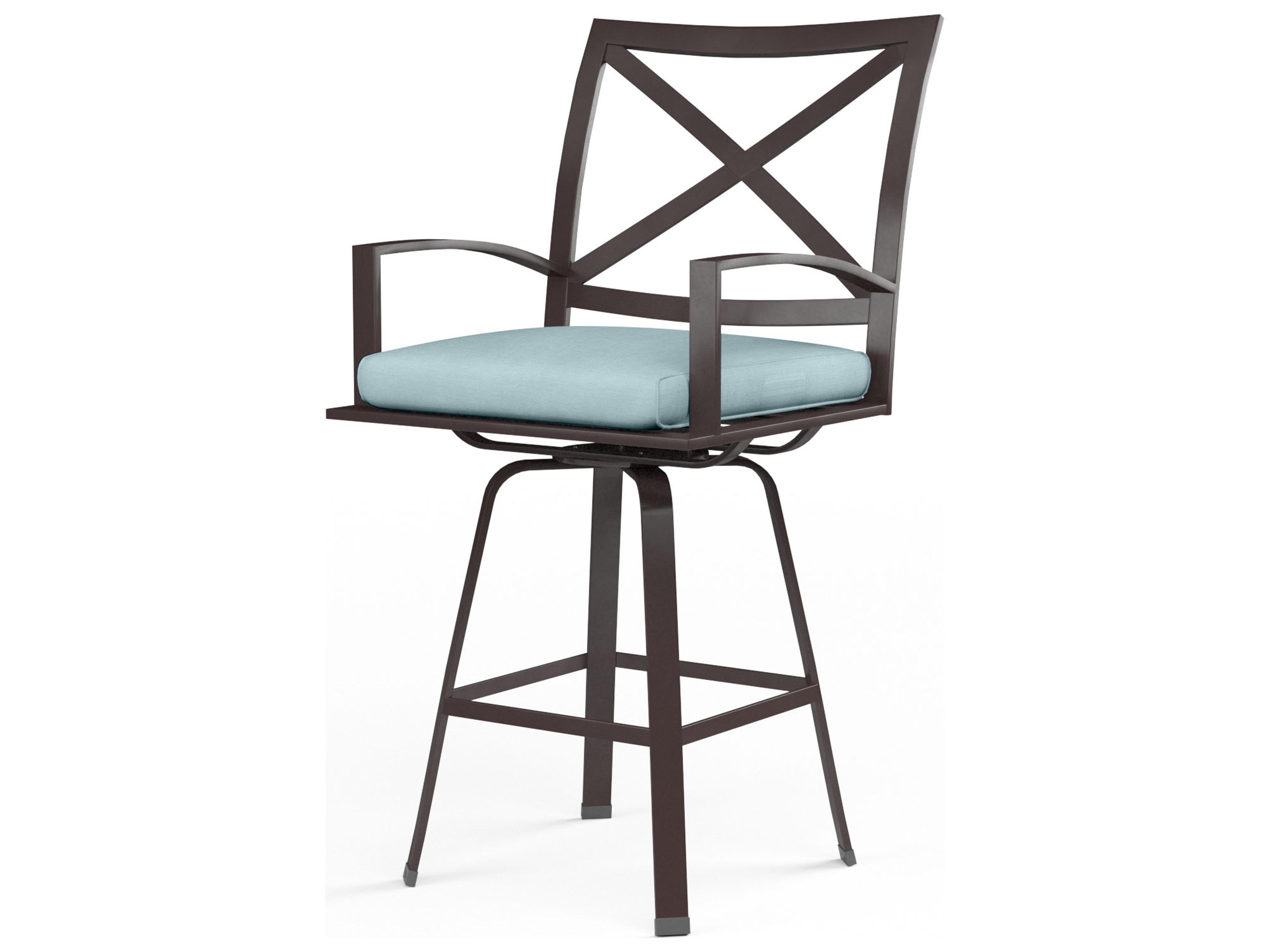 Sunset West La Jolla Aluminum Swivel Outdoor Bar Stool
