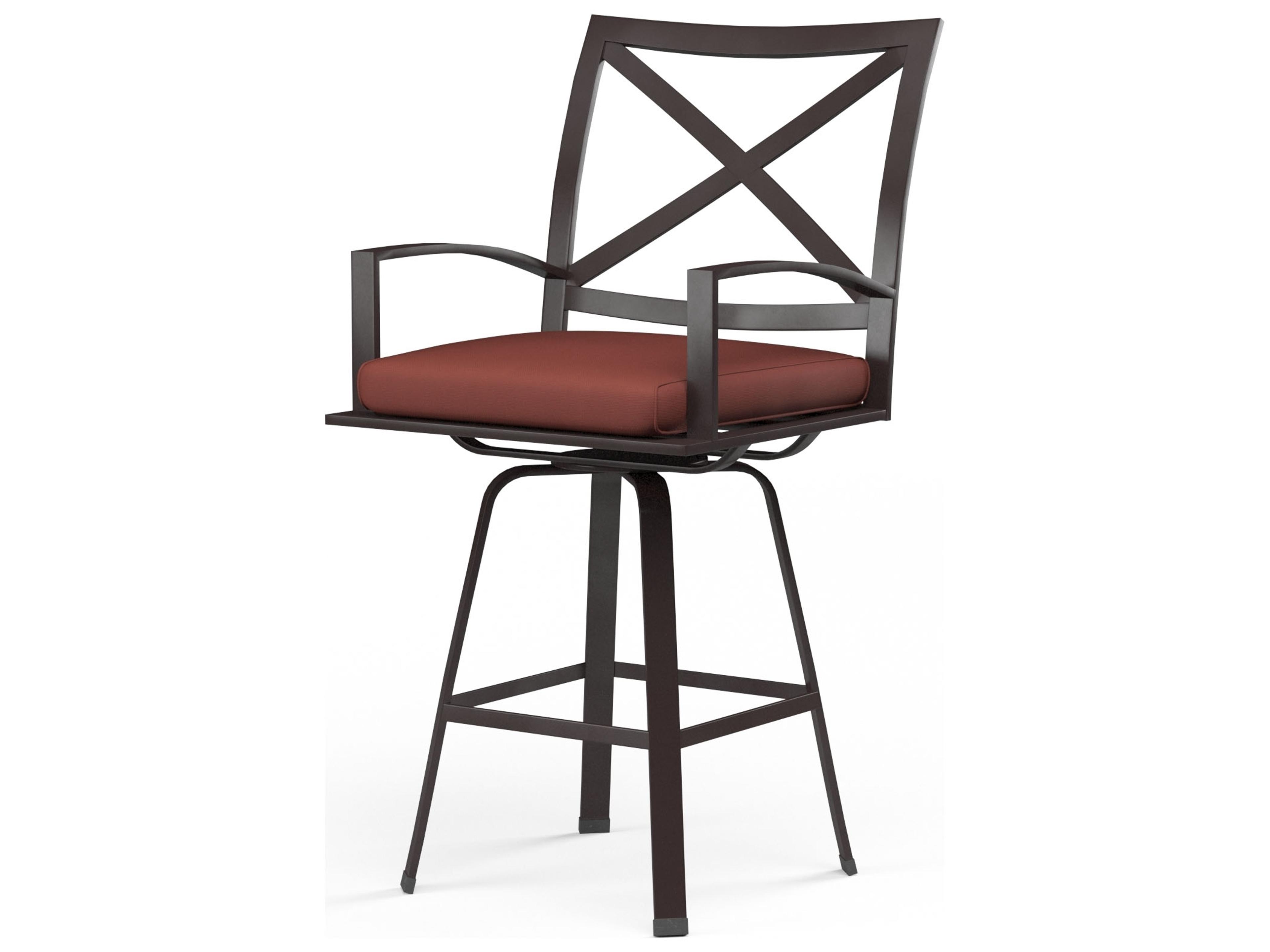 Sunset West La Jolla Aluminum Swivel Outdoor Bar Stool