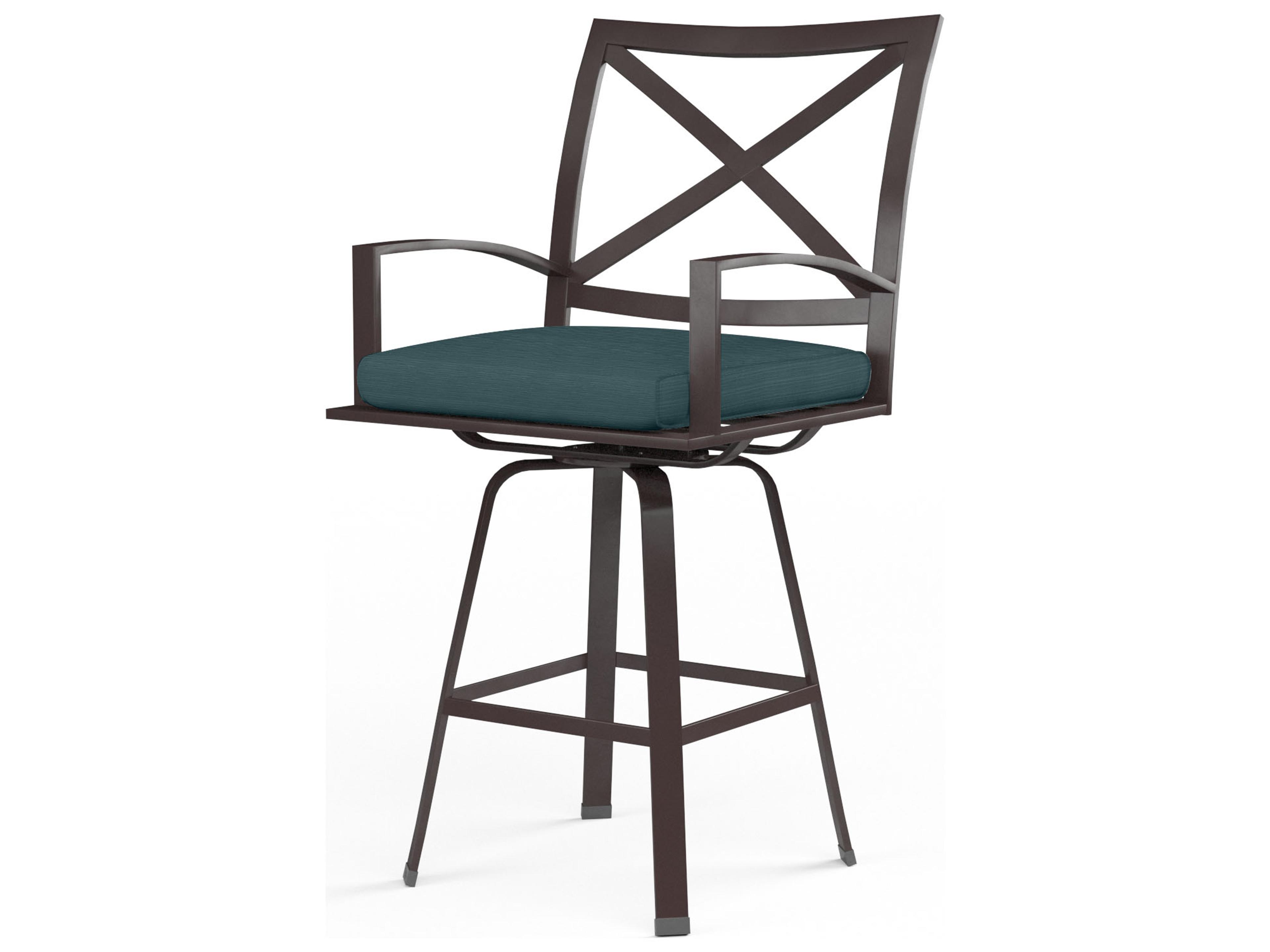 Sunset West La Jolla Aluminum Swivel Outdoor Bar Stool
