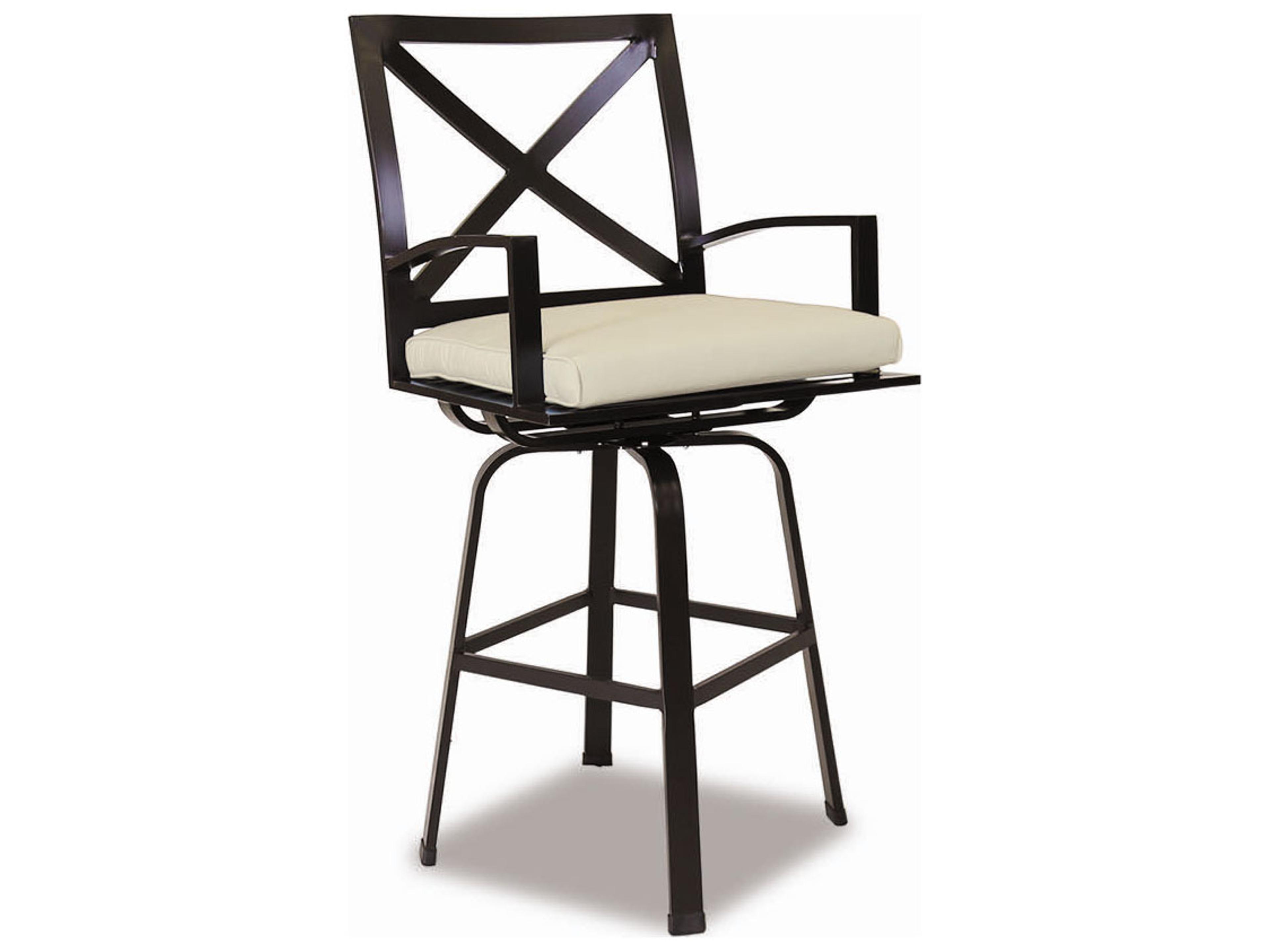 La Jolla Swivel Counter Stool Aluminum Outdoor