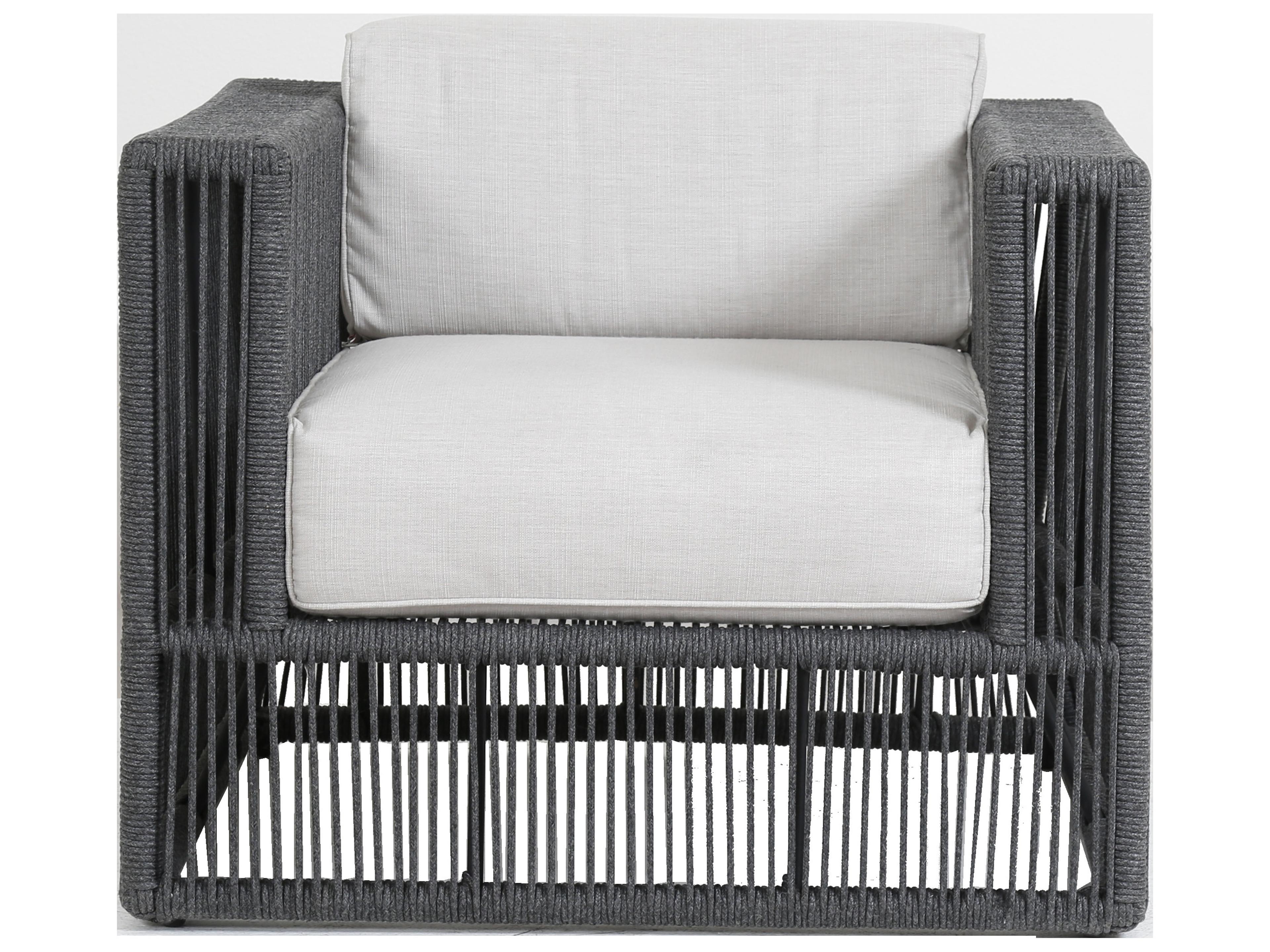 Sunset West Milano Woven Rope Outdoor Patio Lounge Chair