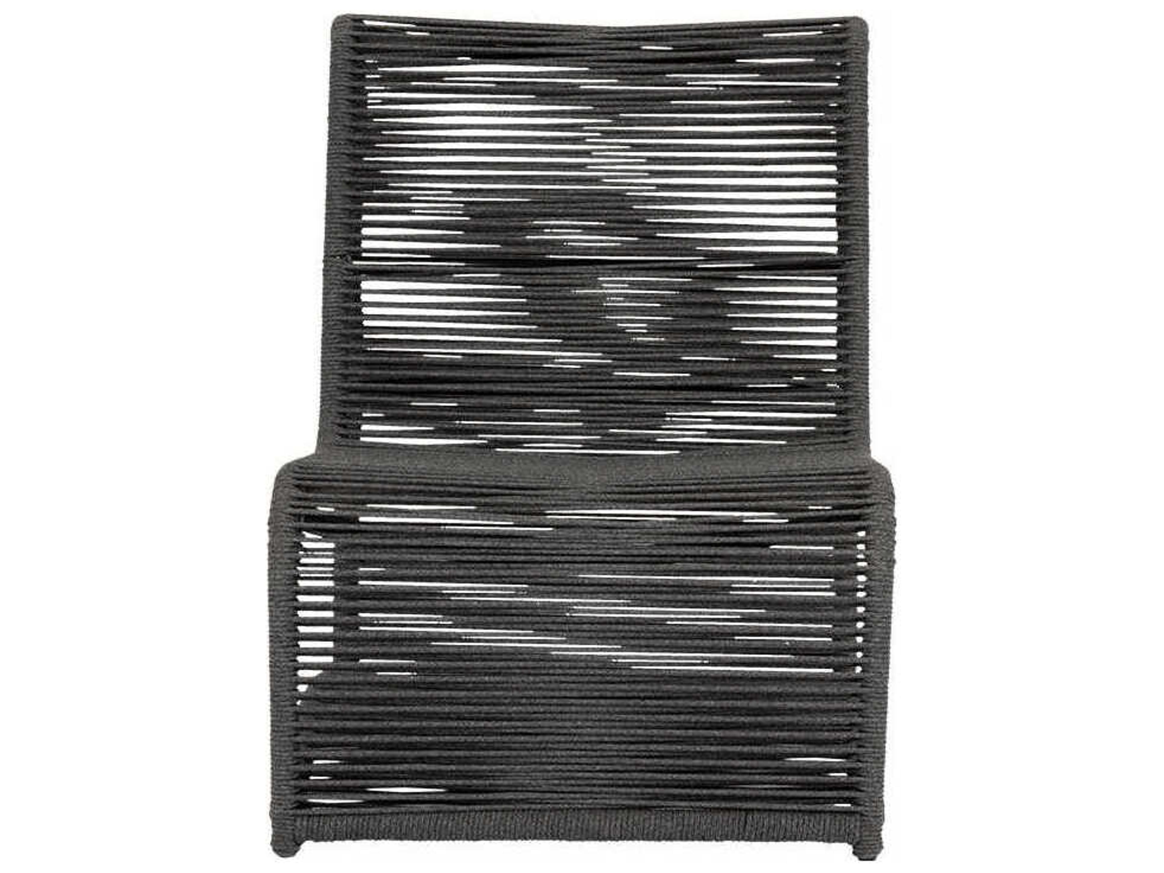 Sunset West Milano Grays Rope Lounge Chair