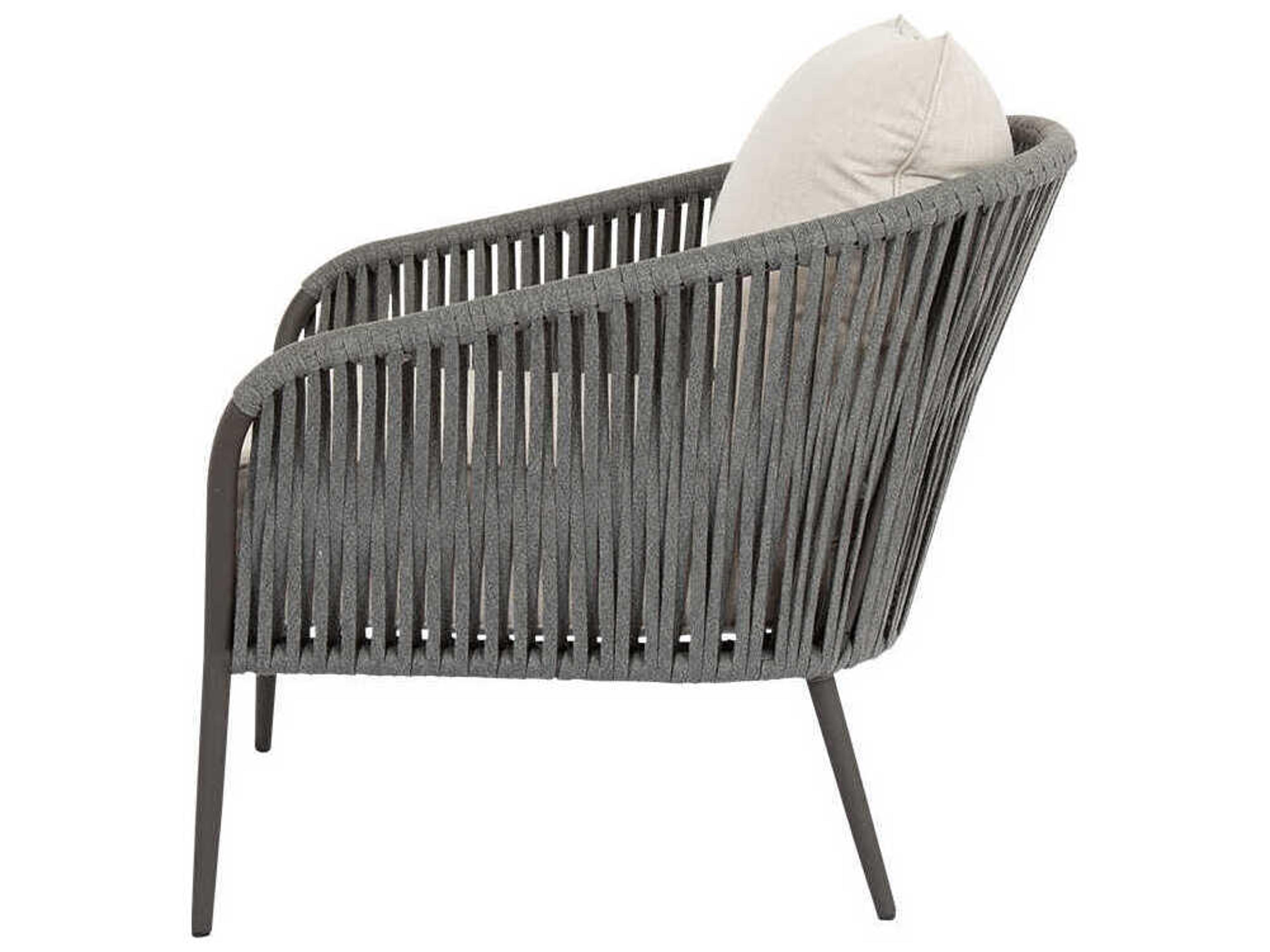 Sunset West Bazaar Grays Rope Cushion Lounge Chair