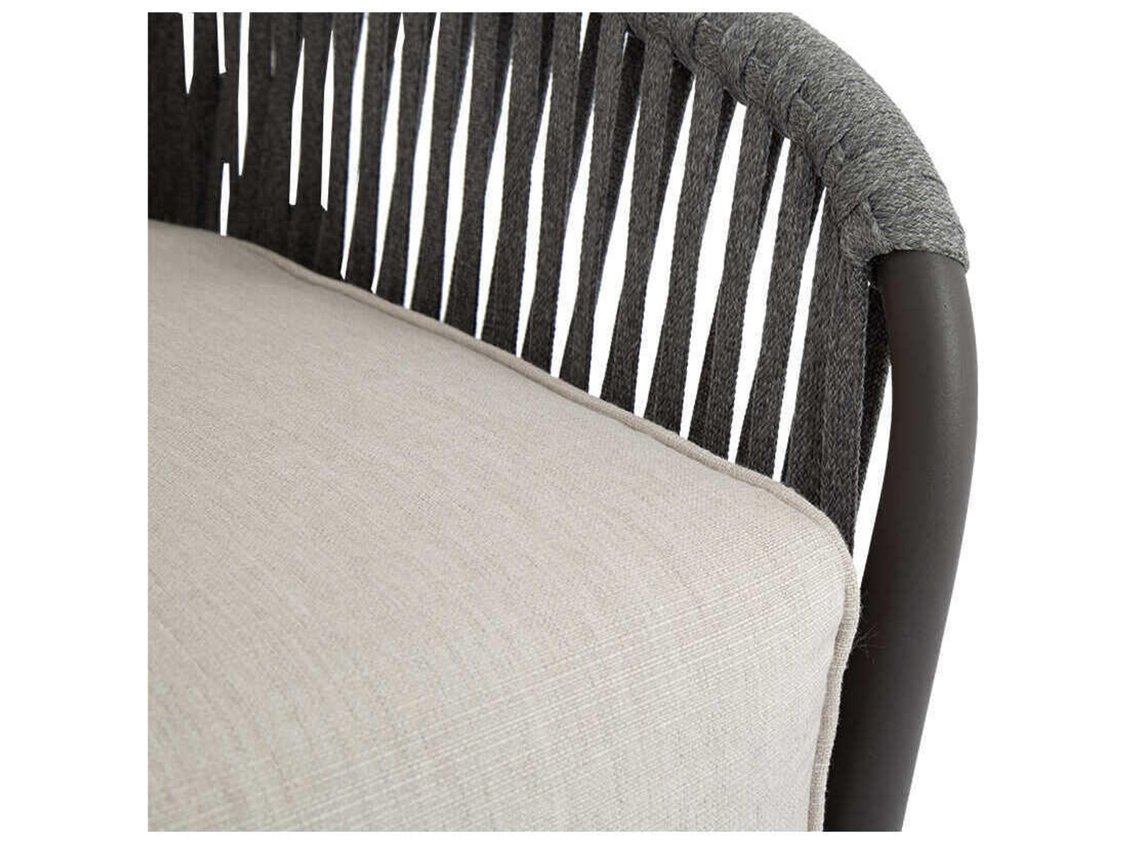 Sunset West Bazaar Grays Rope Cushion Lounge Chair