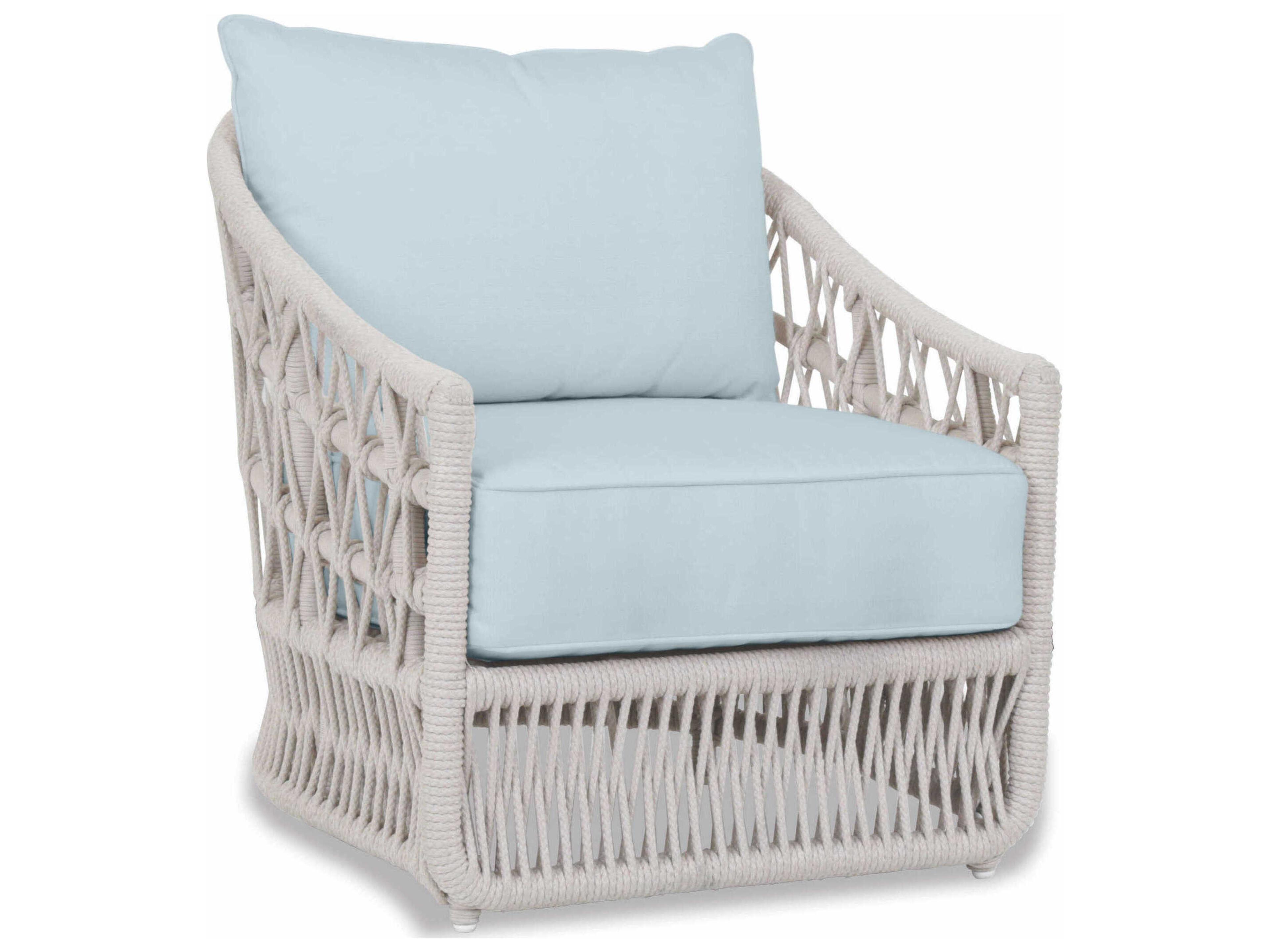 Dana Natural Rope Cushion Lounge Chair