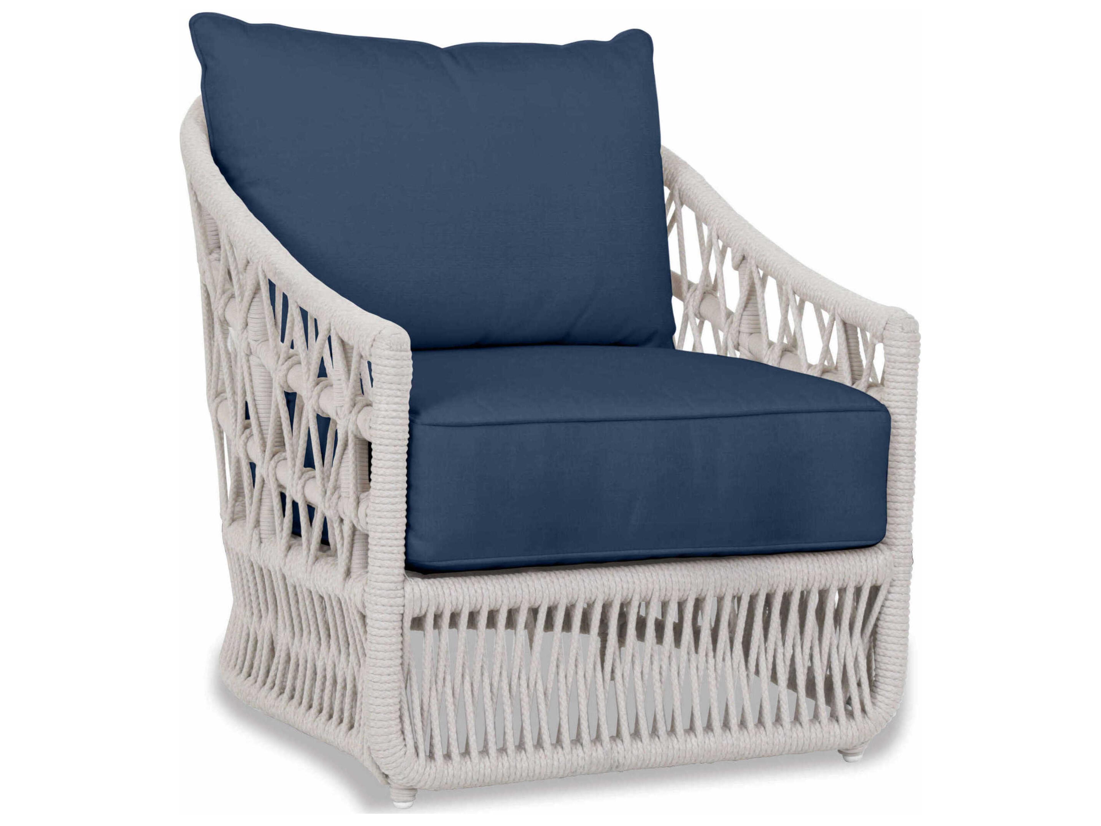 Dana Natural Rope Cushion Lounge Chair