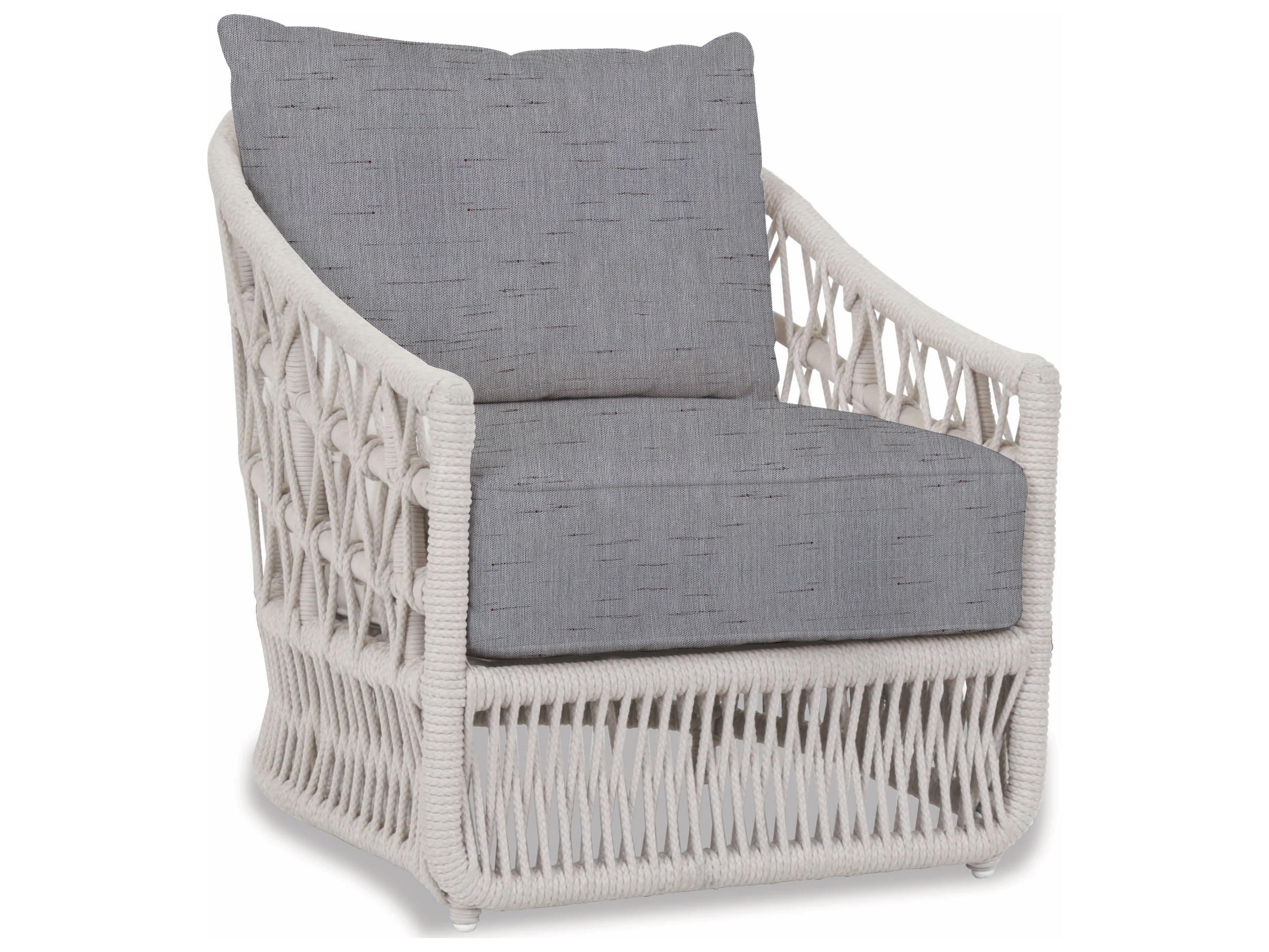 Sunset West Dana Wicker Outdoor Lounge Chair