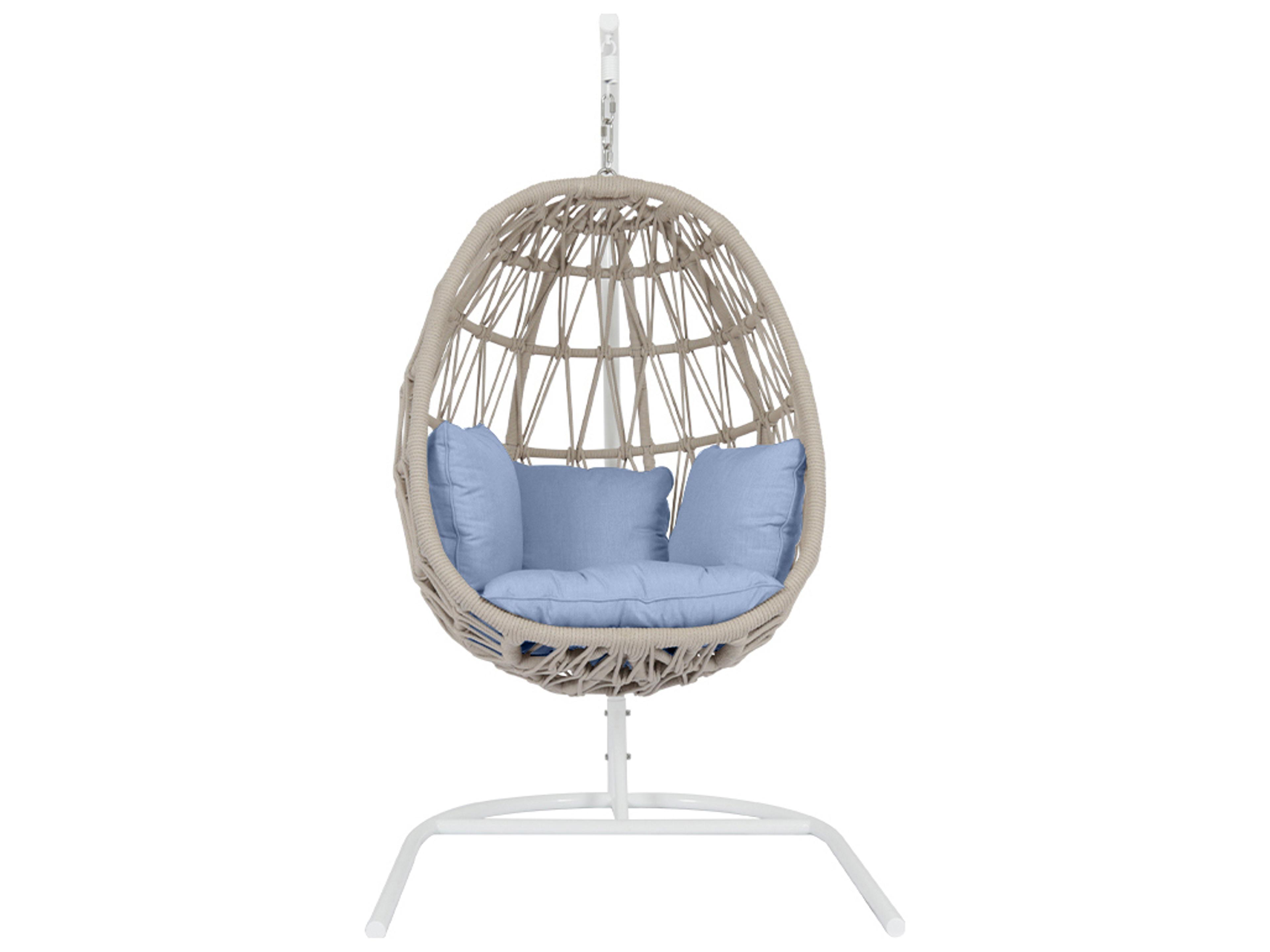 Sunset West Dana Wicker Hanging Patio Swing Chair