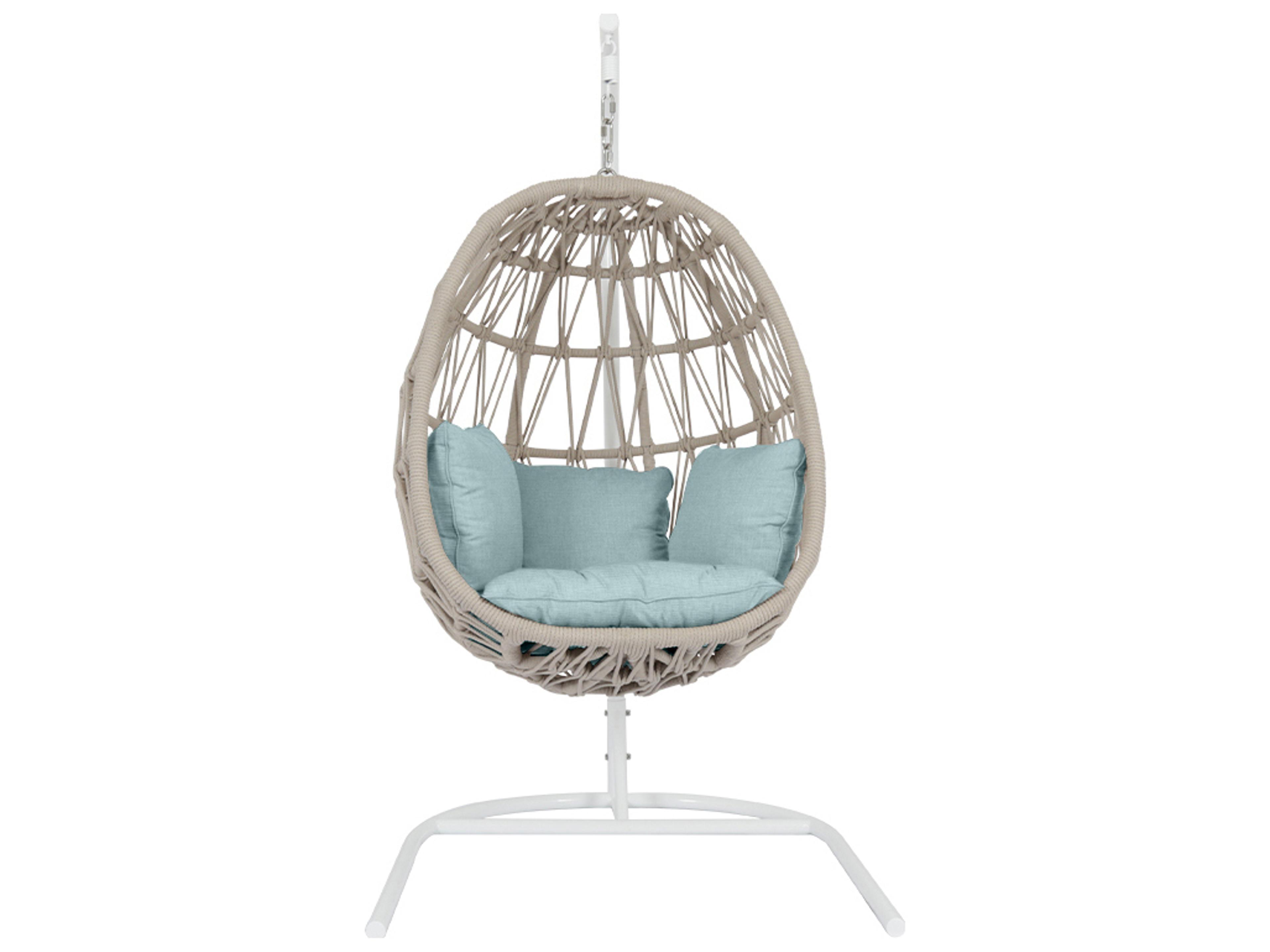 Sunset West Dana Wicker Hanging Patio Swing Chair