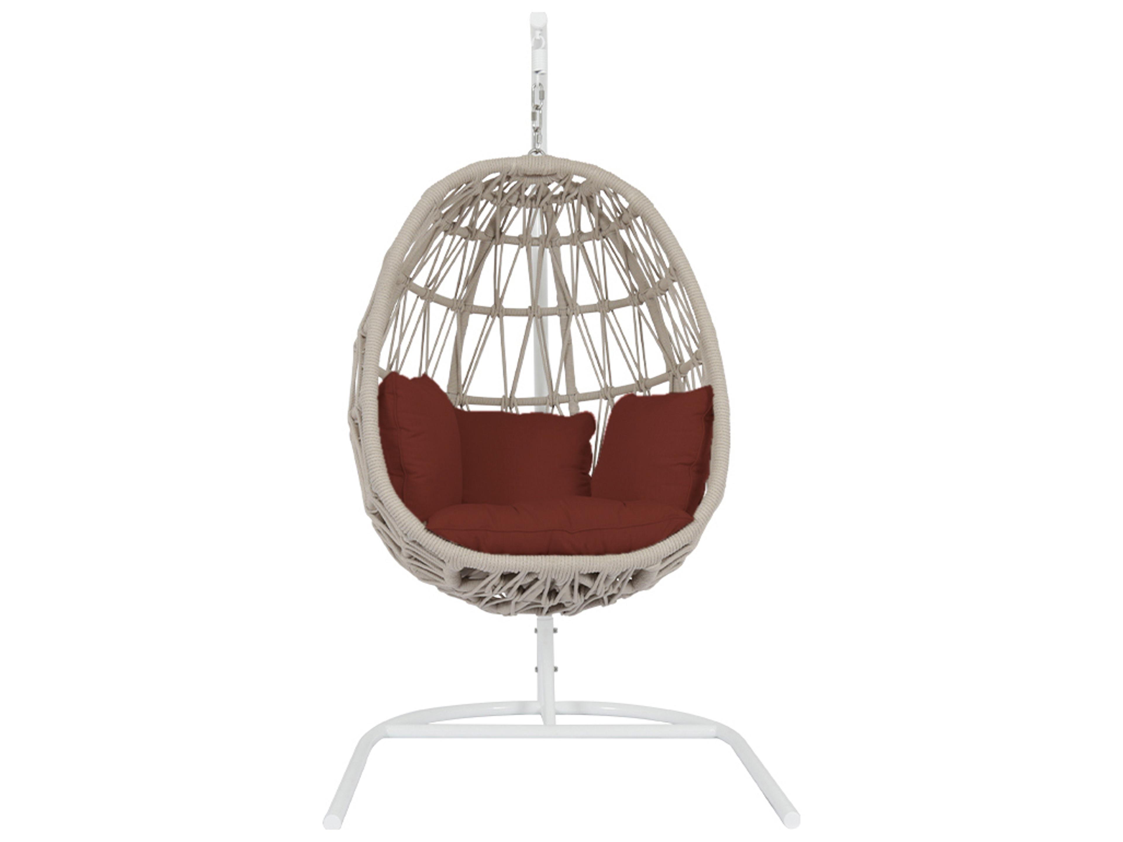 Sunset West Dana Wicker Hanging Patio Swing Chair