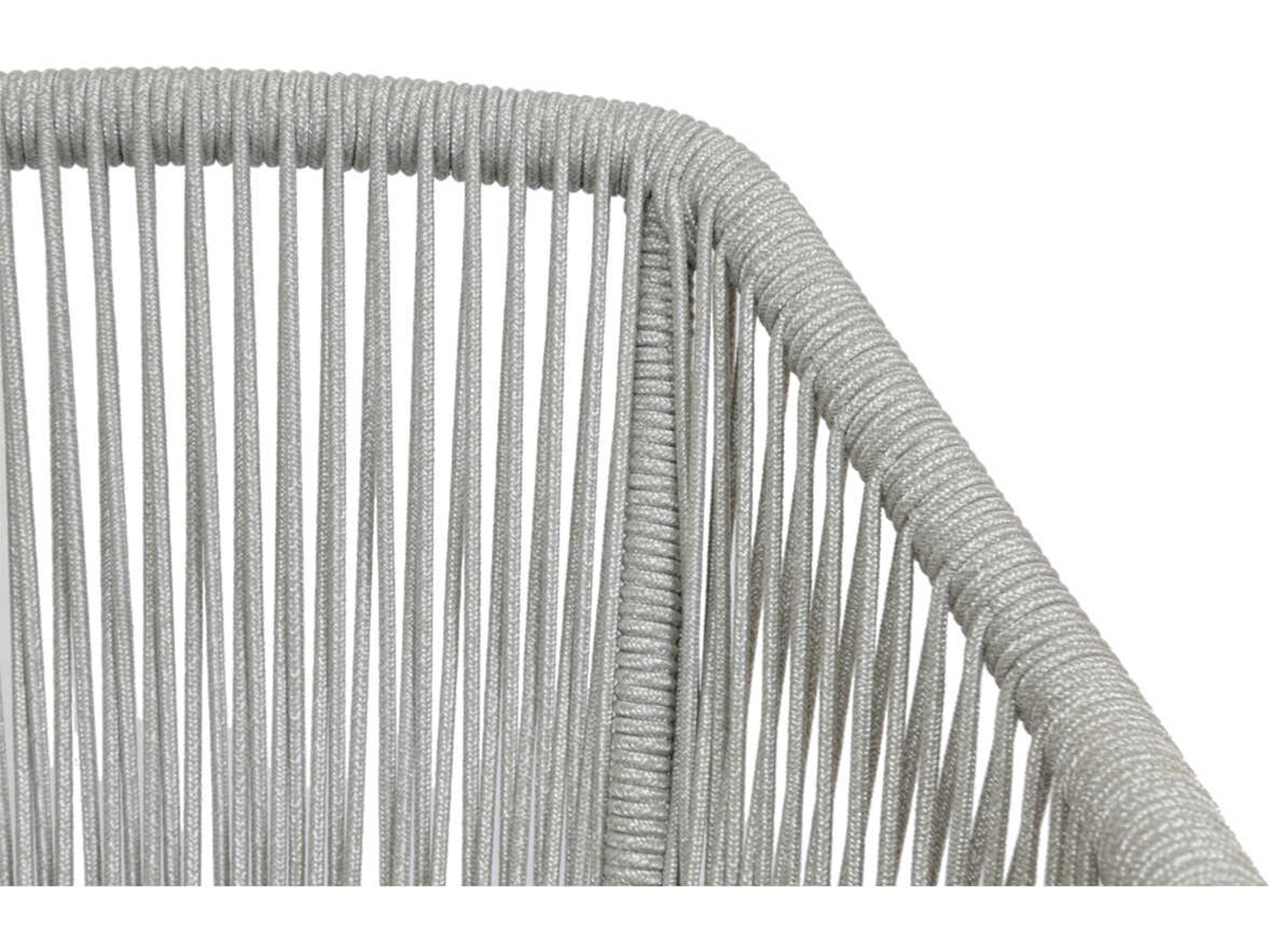 Sunset West Miami - Custom Rope Cushion Outdoor Patio Dining Chair