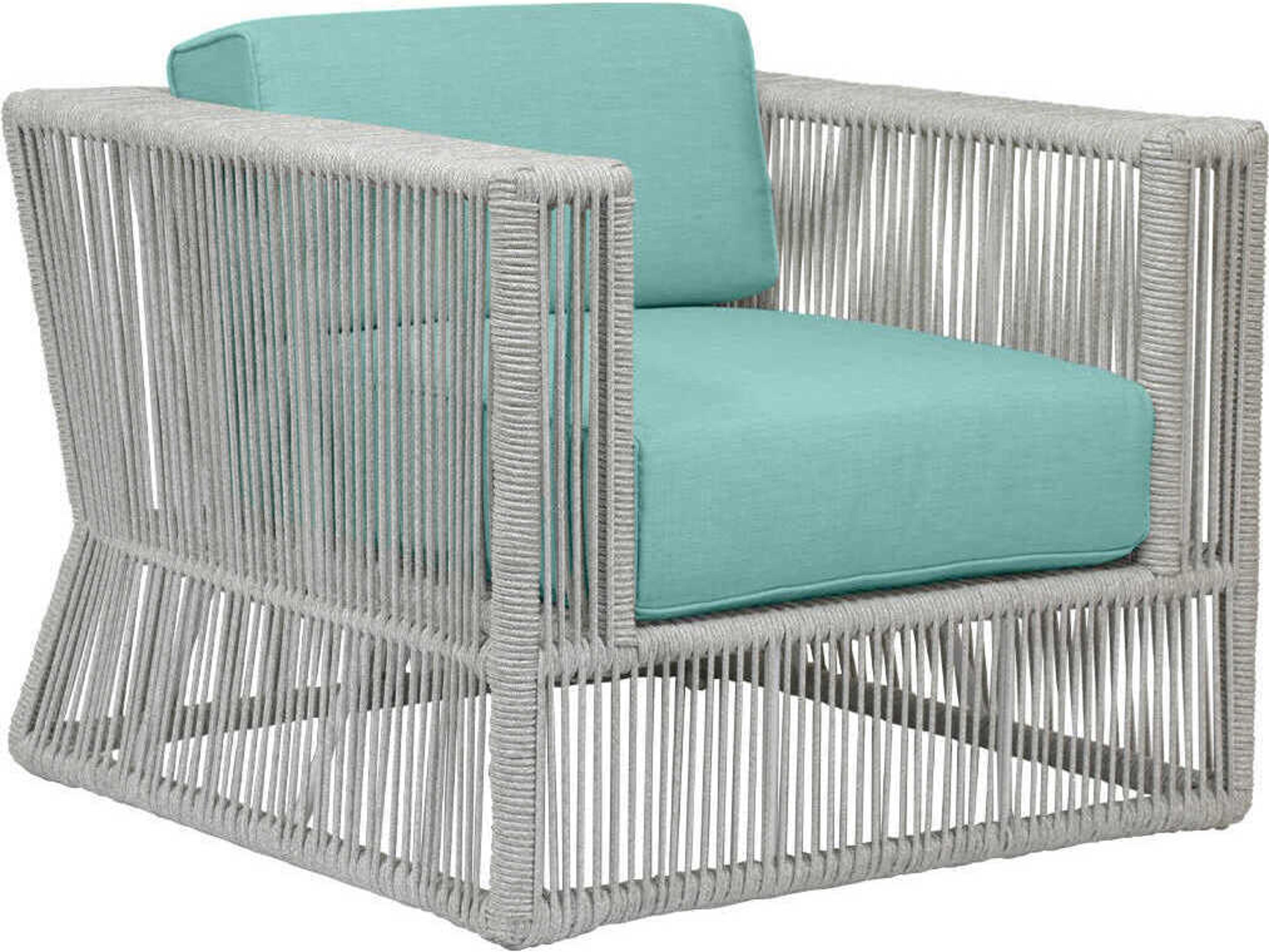 Miami Frost Rope Cushion Lounge Chair