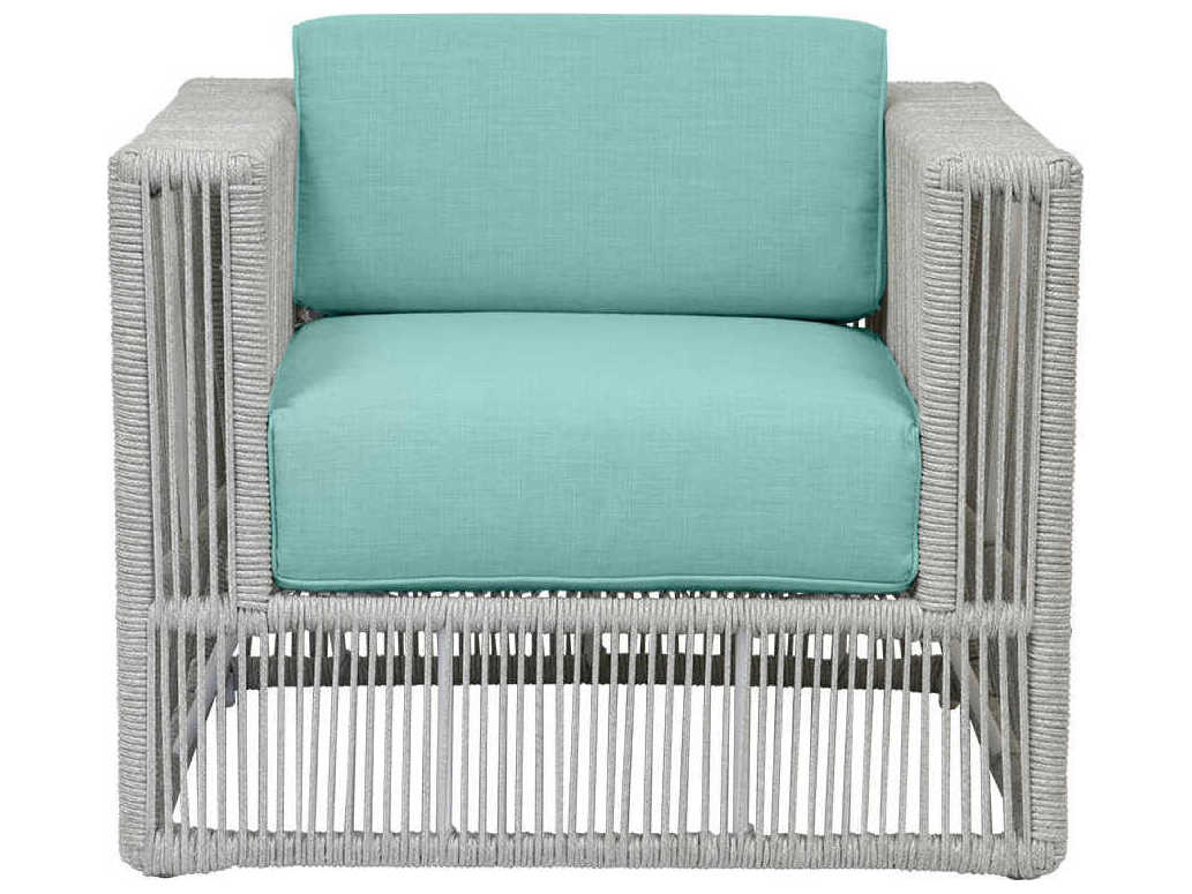 Sunset West Miami Frost Rope Cushion Lounge Chair