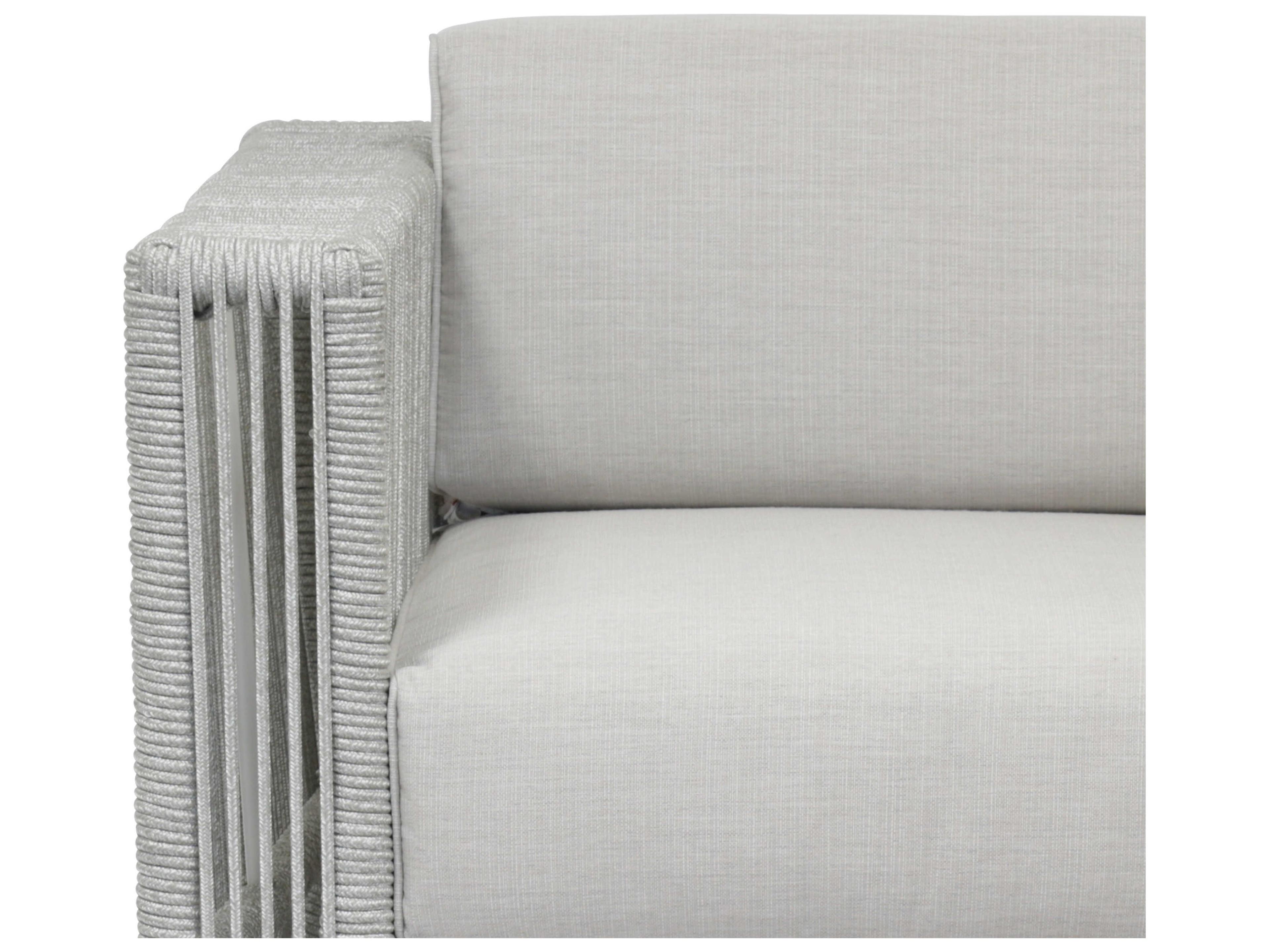 Sunset West Miami Custom Rope Cushion Outdoor Patio Lounge Chair