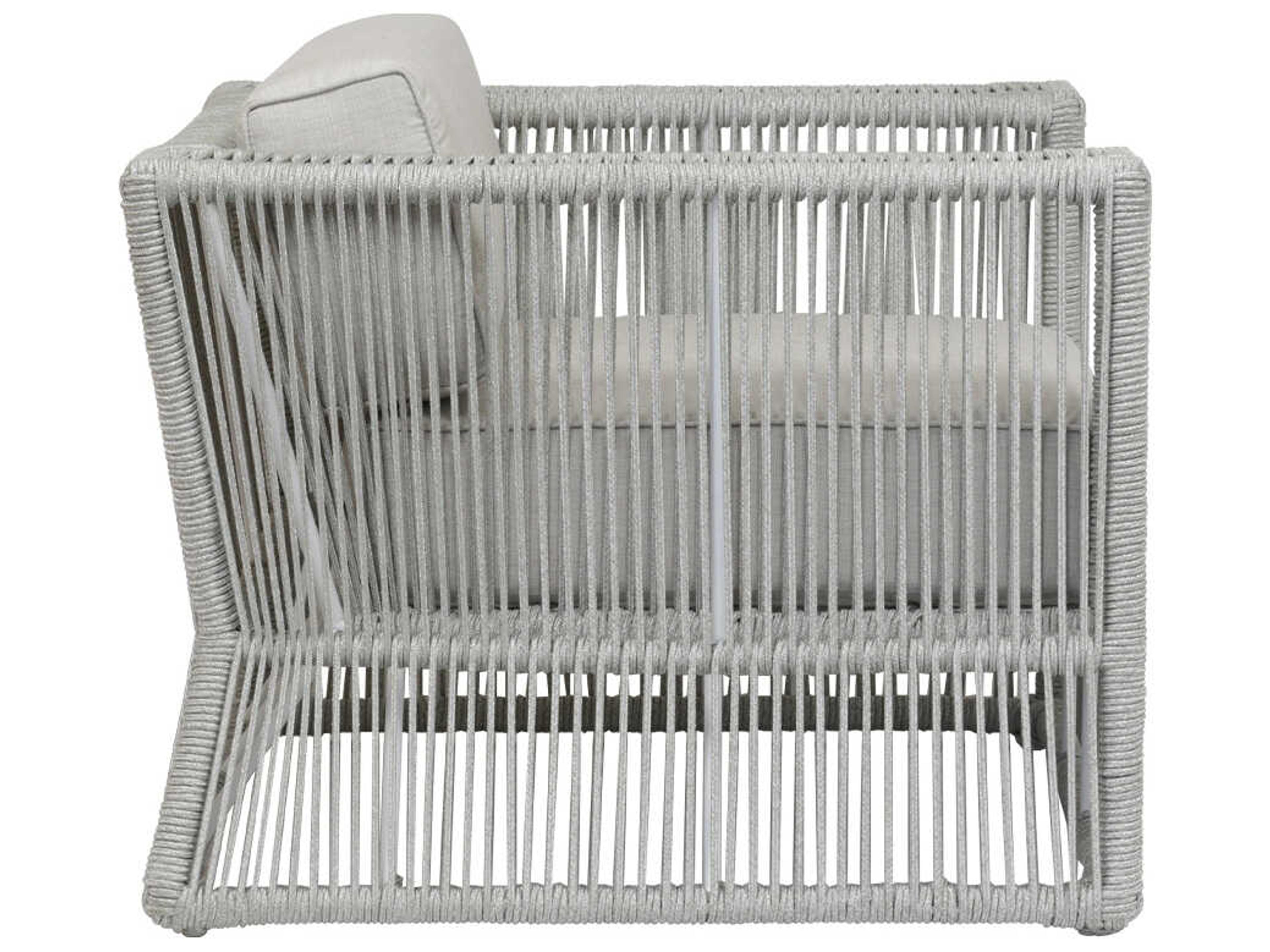 Sunset West Miami Custom Rope Cushion Outdoor Patio Lounge Chair