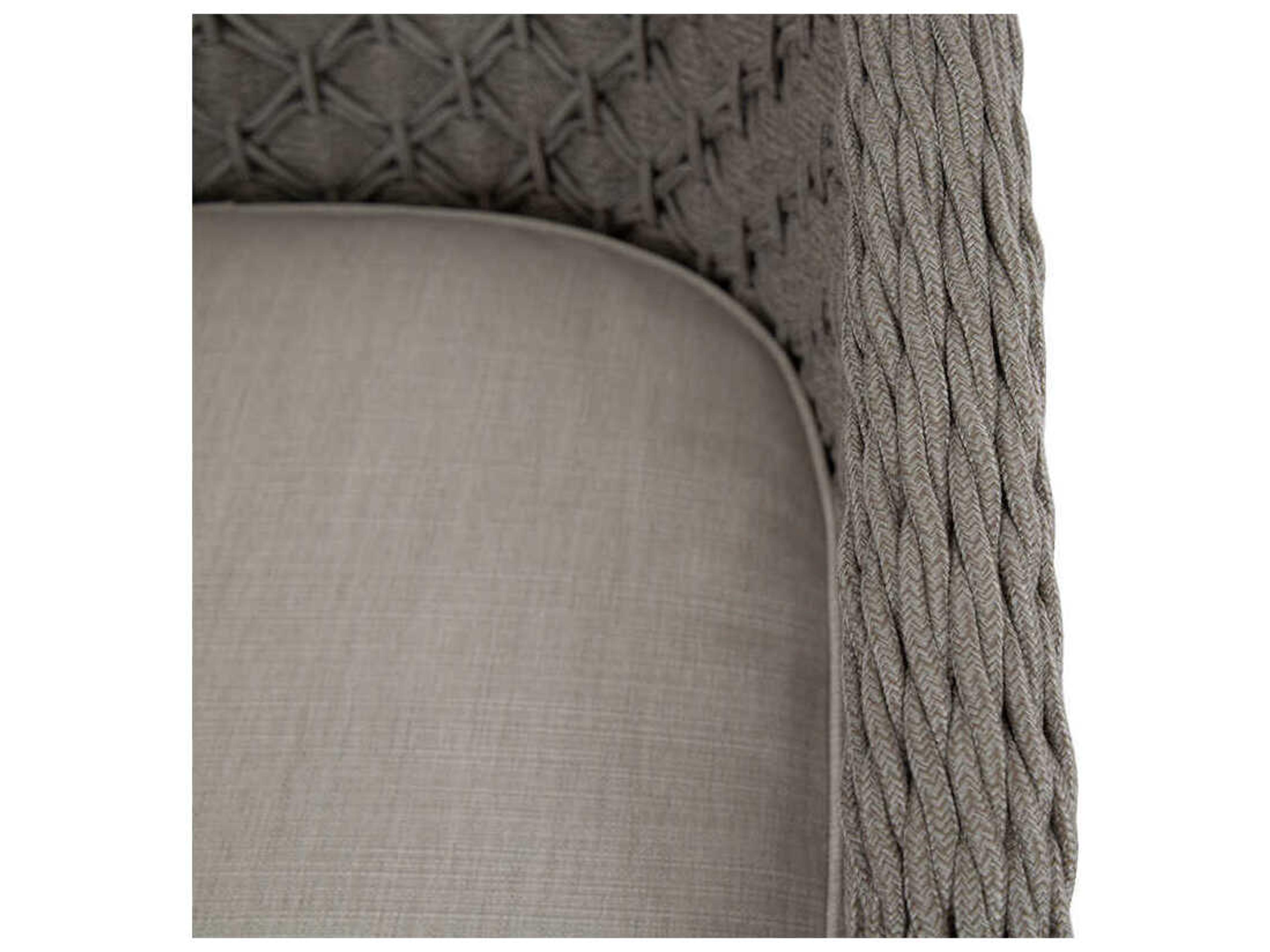 Sunset West Marbella Graphite Aluminum Cushion Dining Chair