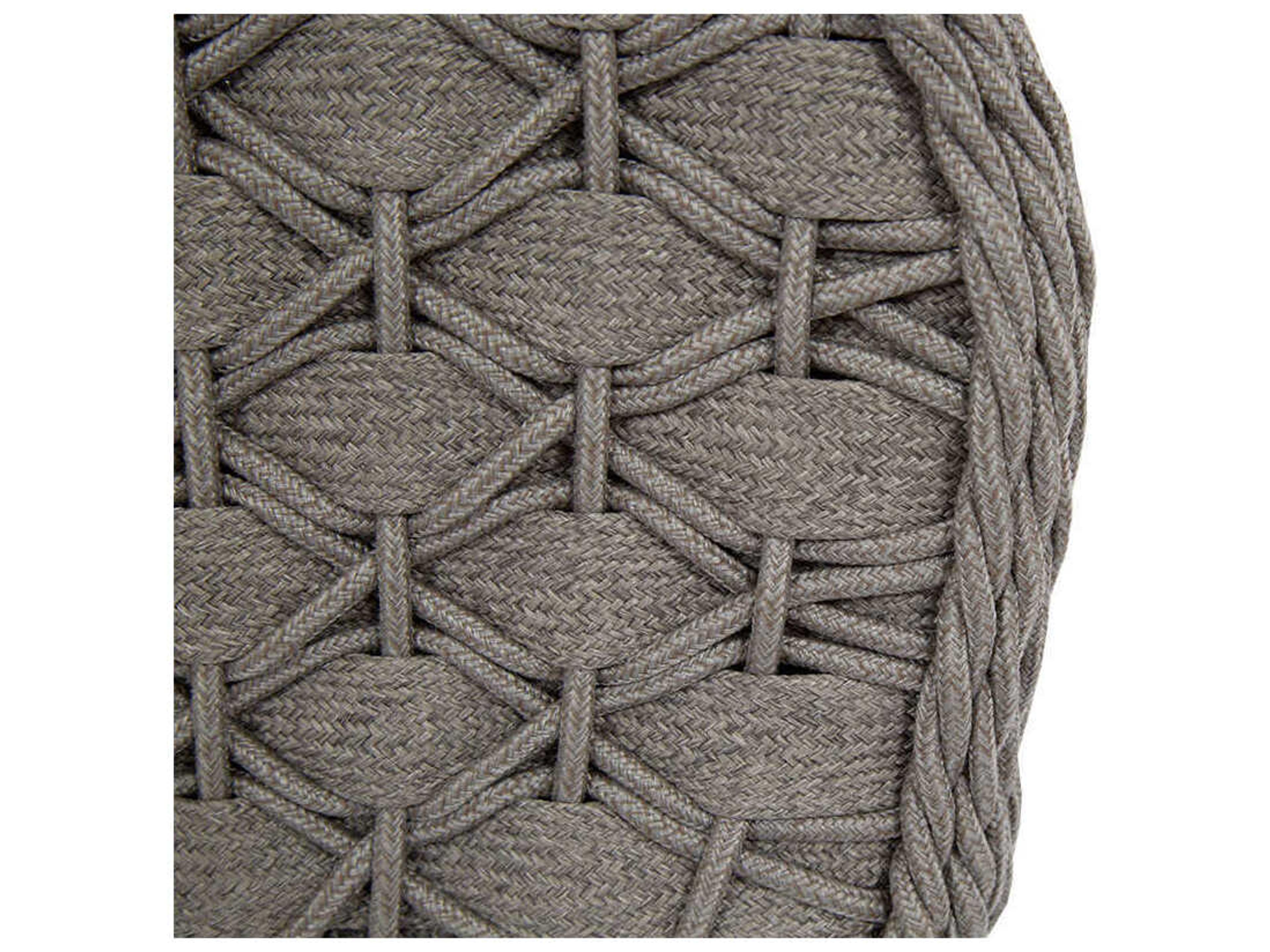 Sunset West Marbella Graphite Rope Cushion Lounge Chair