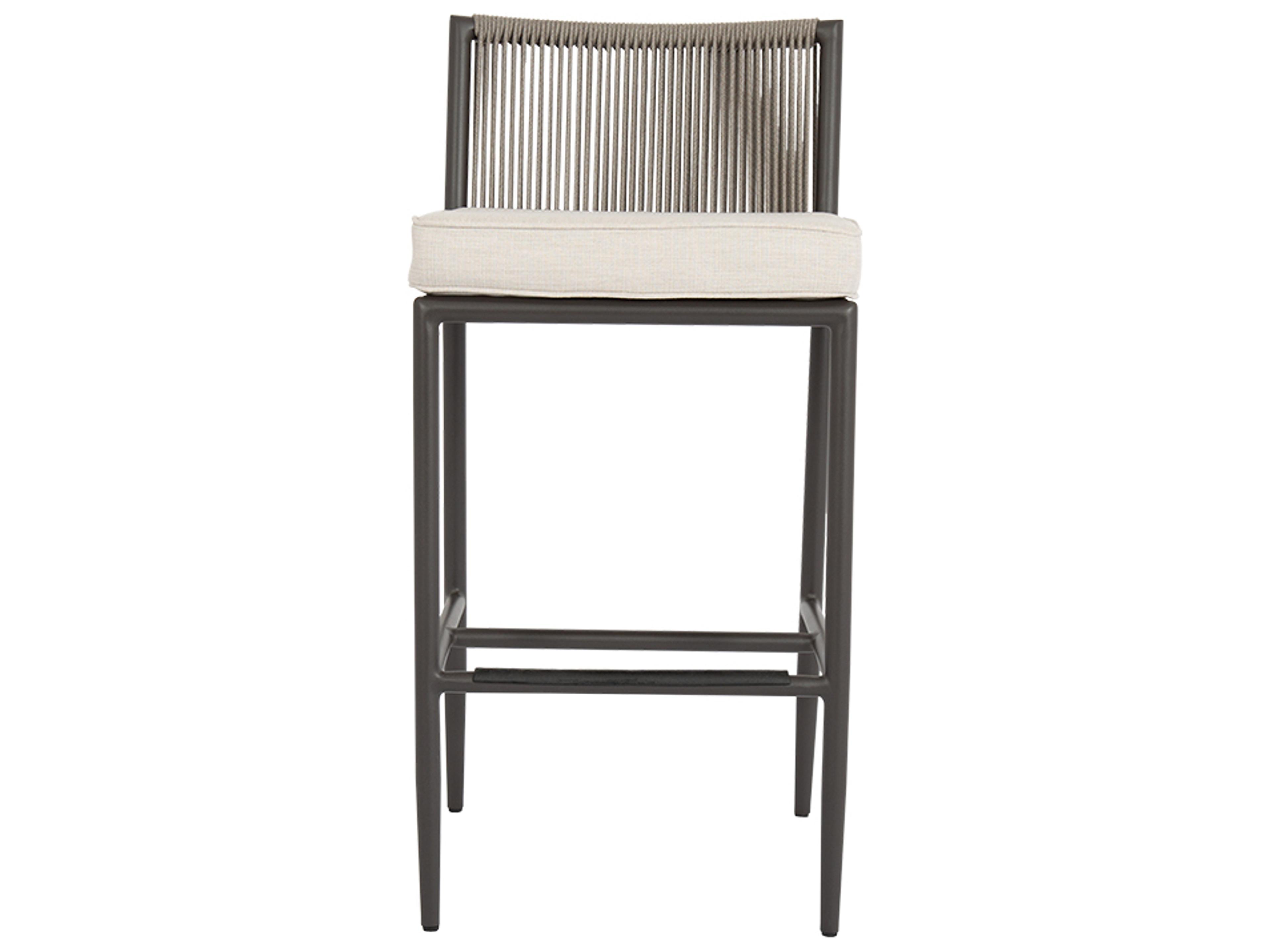 Sunset West Pietra Aluminum Graphite Patio Counter Stool