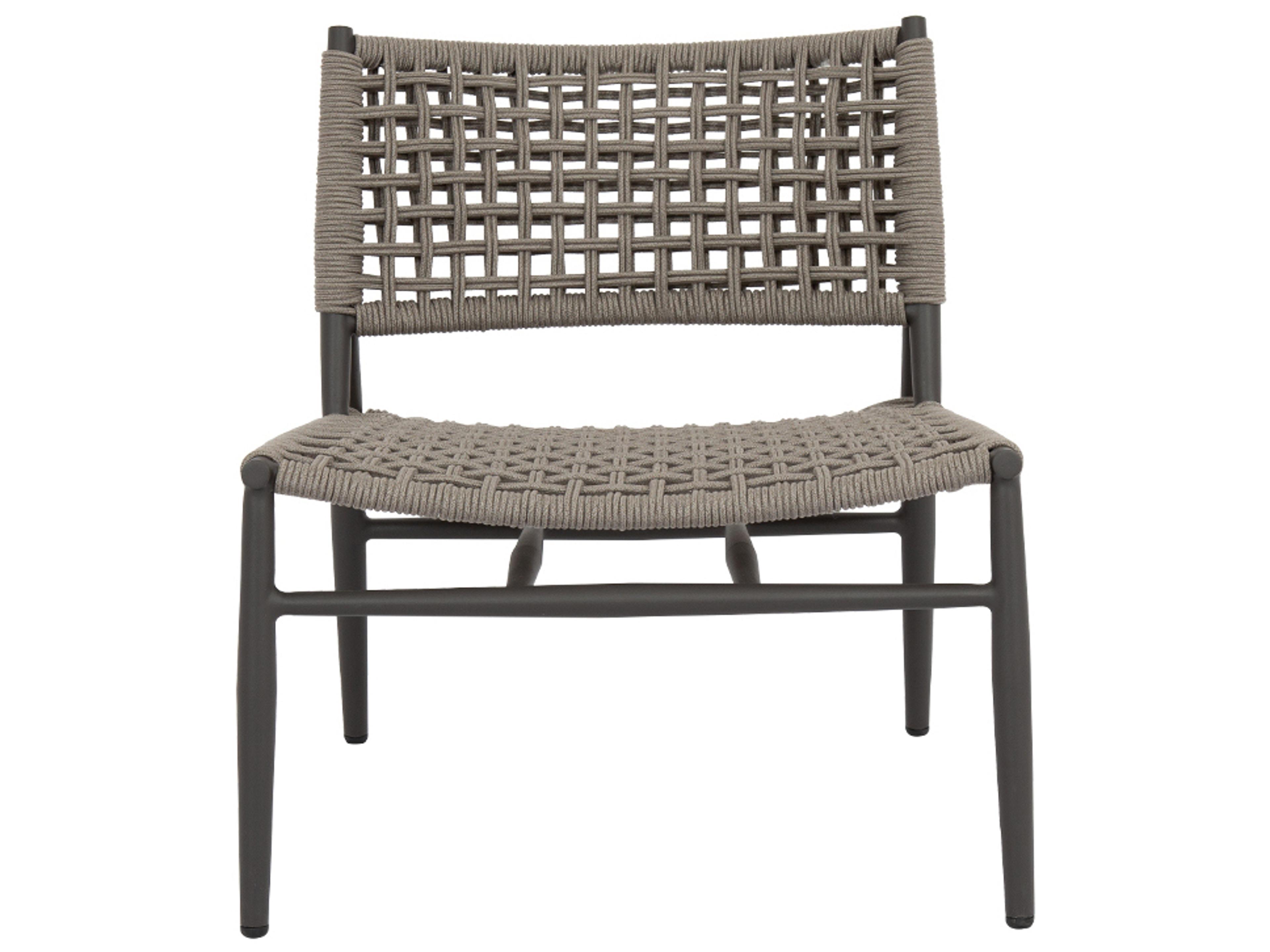 Sunset West Grigio Aluminum Accent Outdoor Patio Lounge Chair