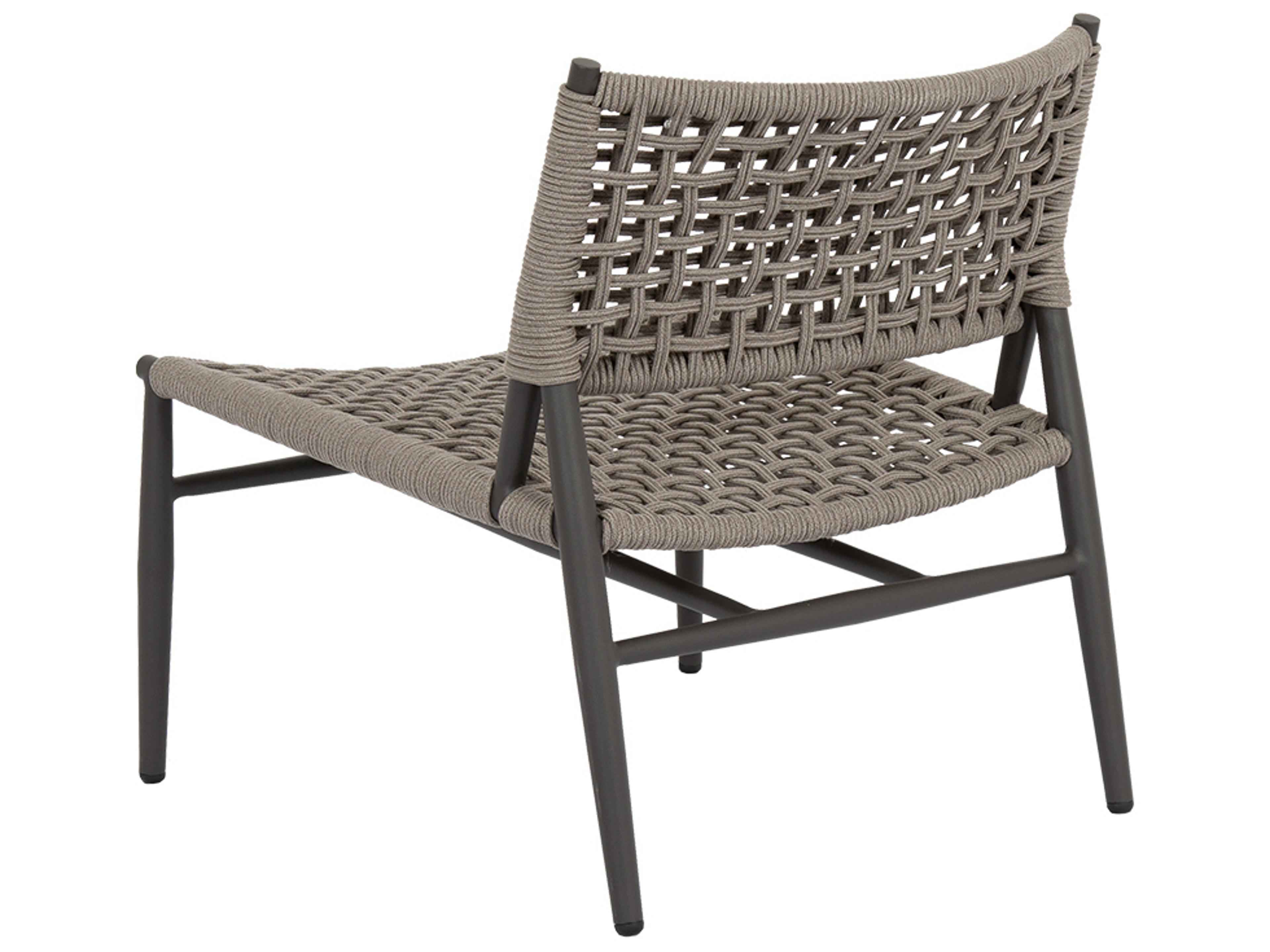 Sunset West Grigio Aluminum Accent Outdoor Patio Lounge Chair