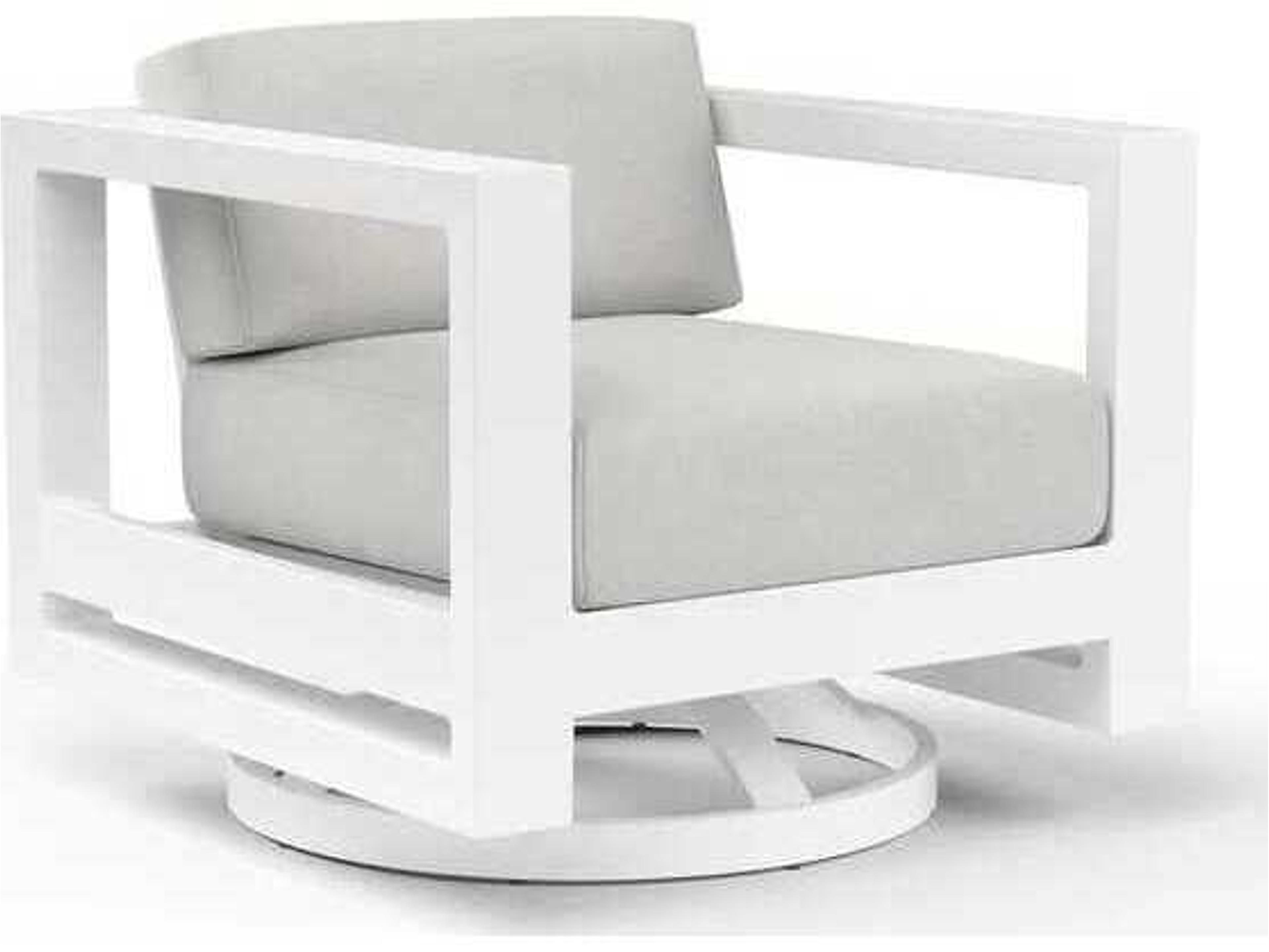 Newport Whites creams beiges Aluminum Cushion Lounge Chair