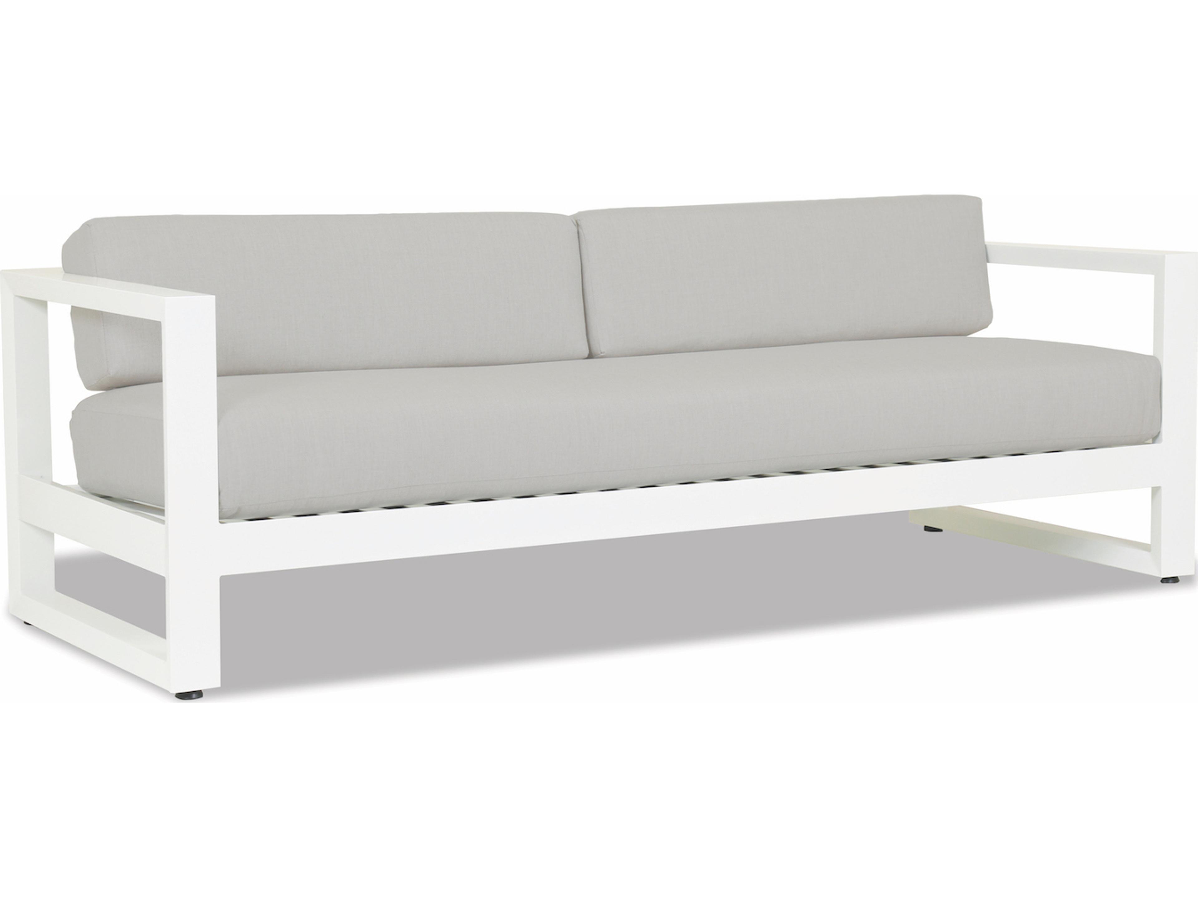 Newport Outdoor Sofa Modern Aluminum Frame