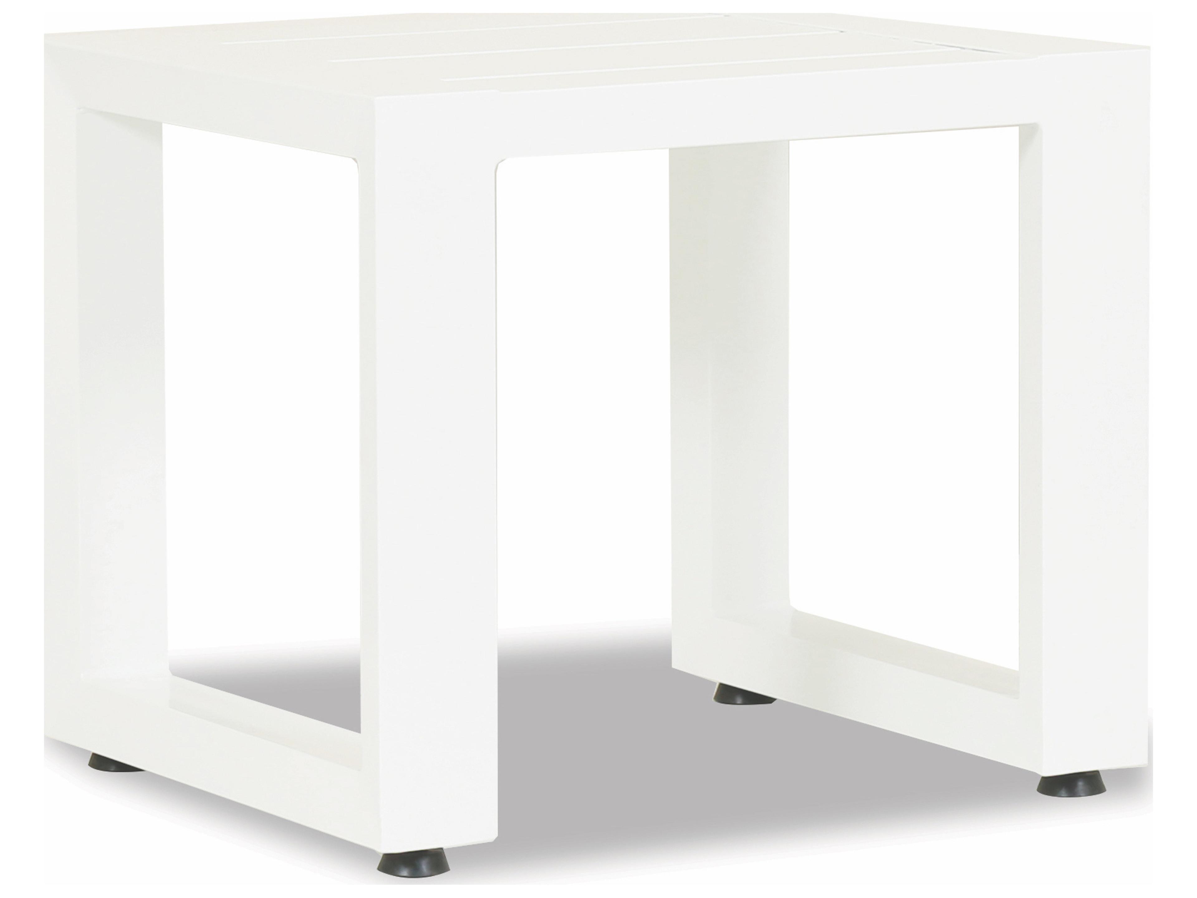 Newport End Table Outdoor Aluminum