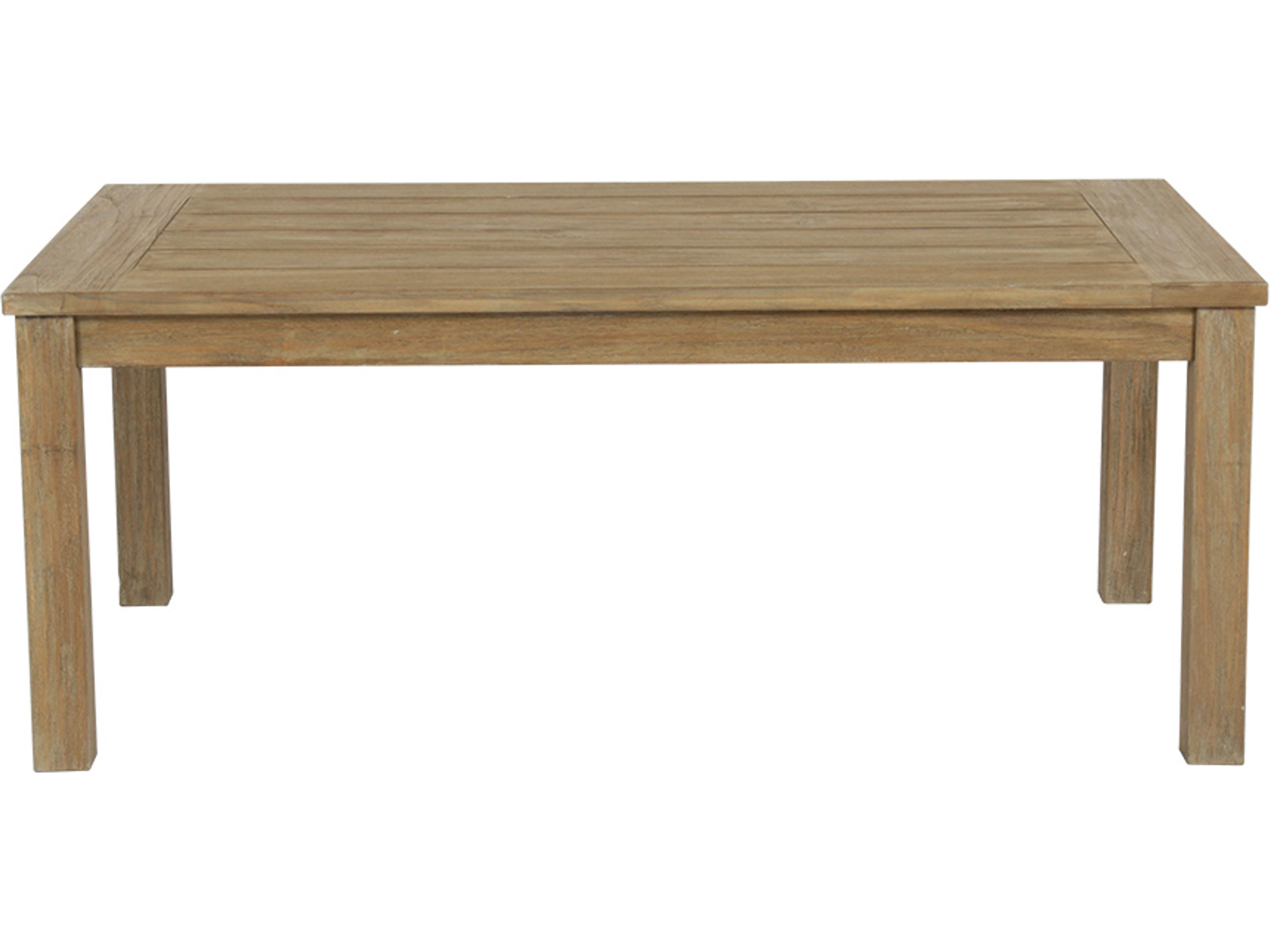 Sunset West Teak Rectangular Patio Coffee Table