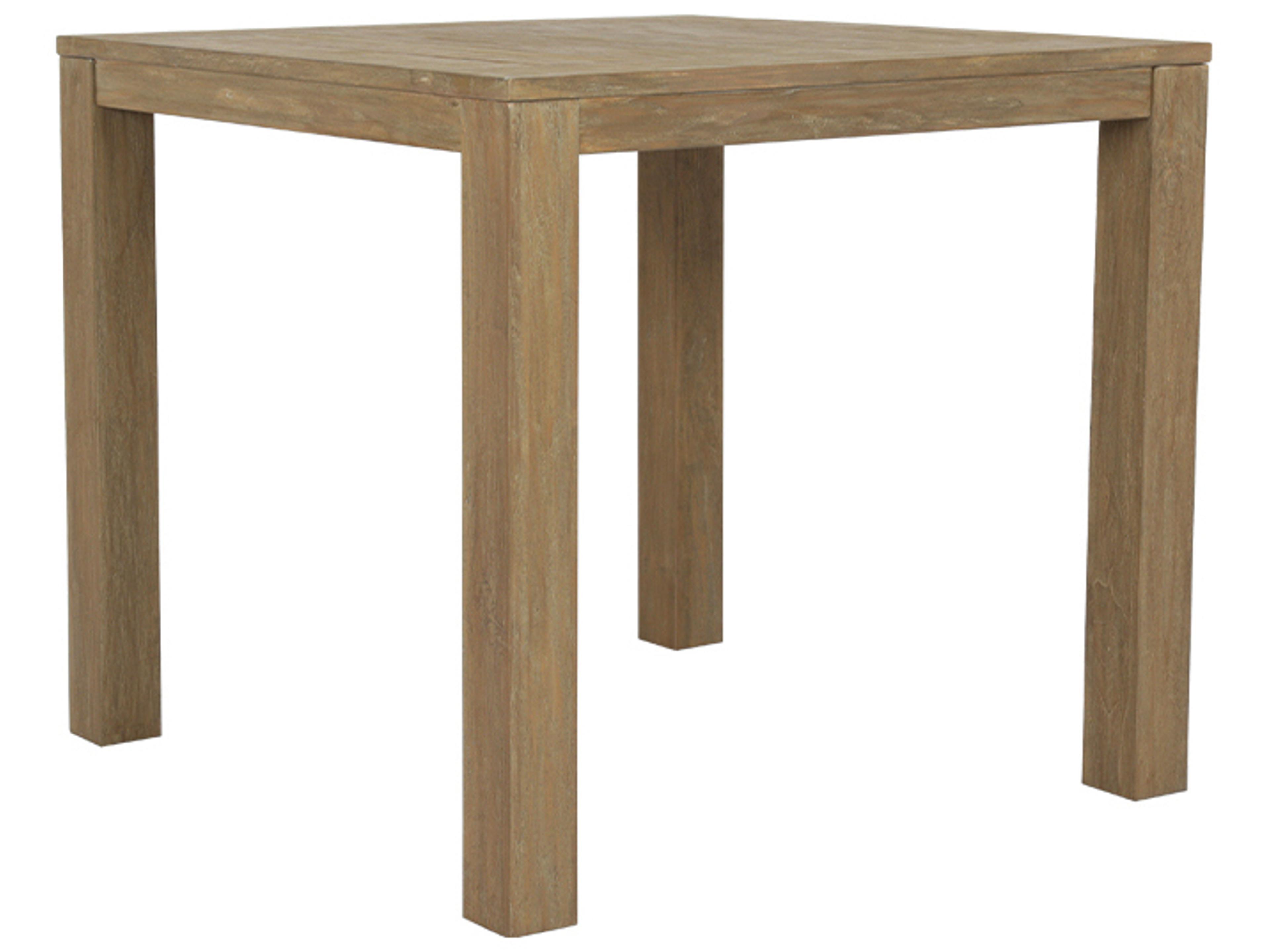 Sunset West Teak Square Outdoor Patio End Table