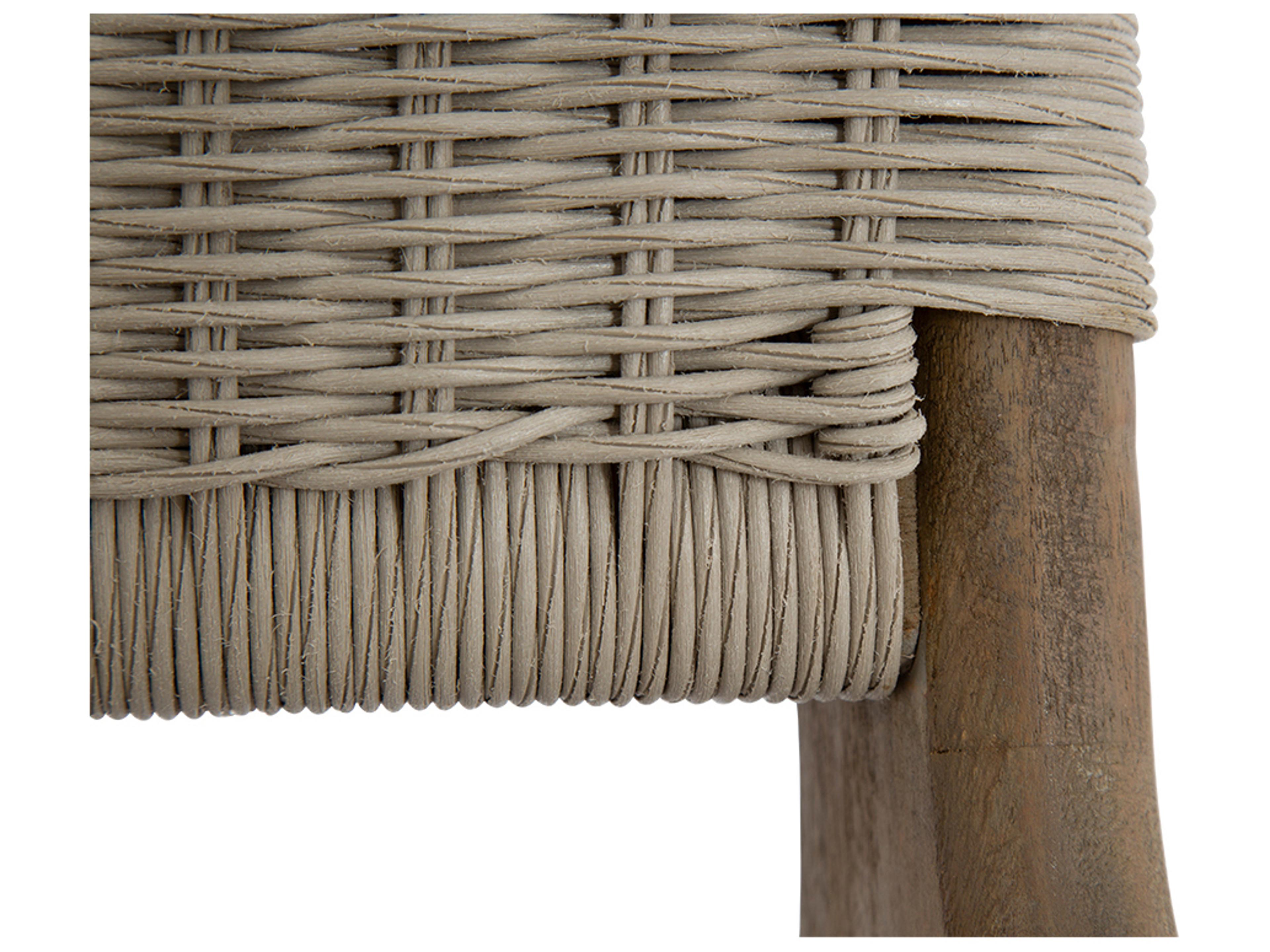 Sunset West Coastal Teak Accent Outdoor Patio Lounge Chair