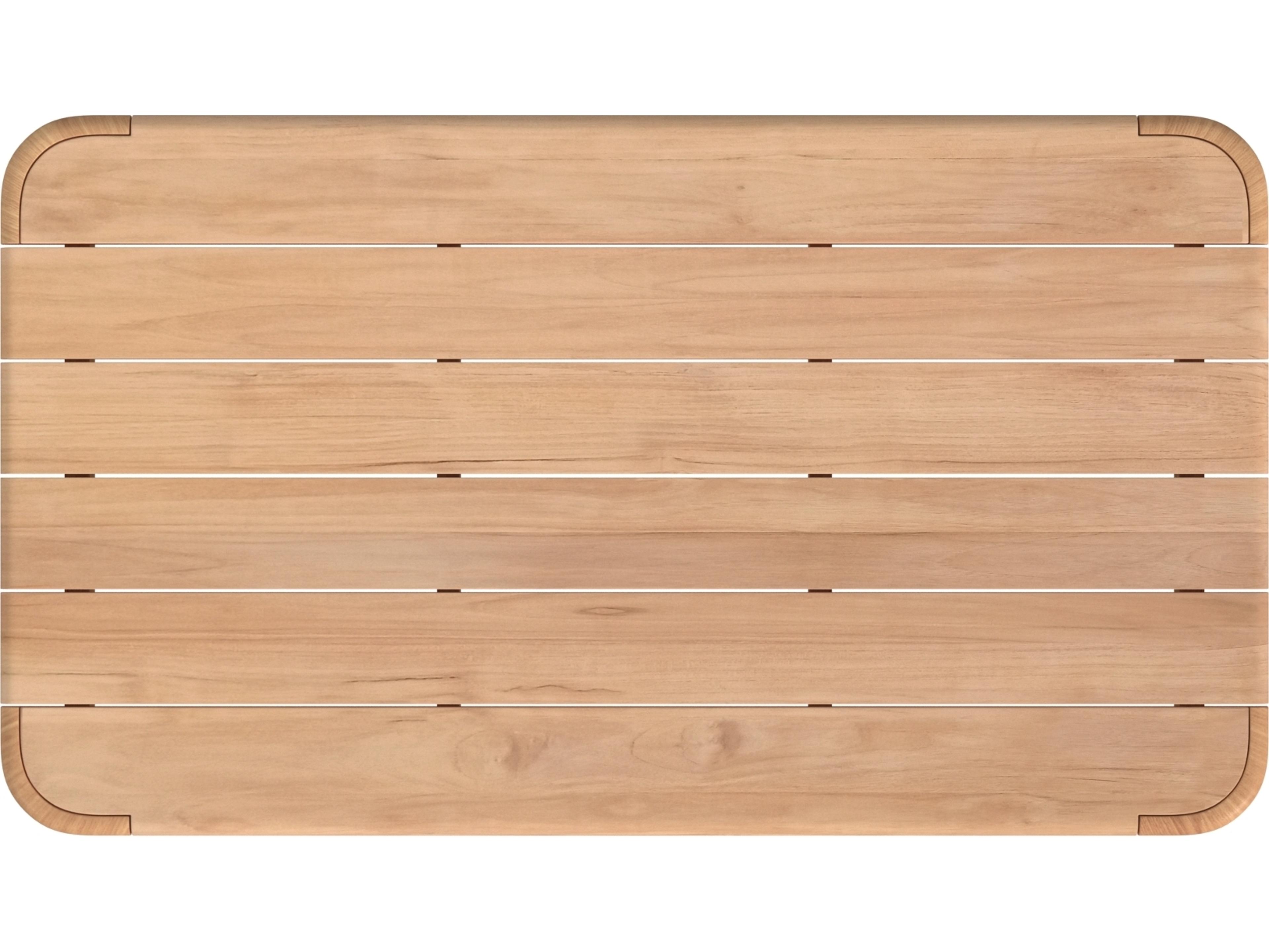 Sunset West Natural Teak - Rectangular Coffee Table