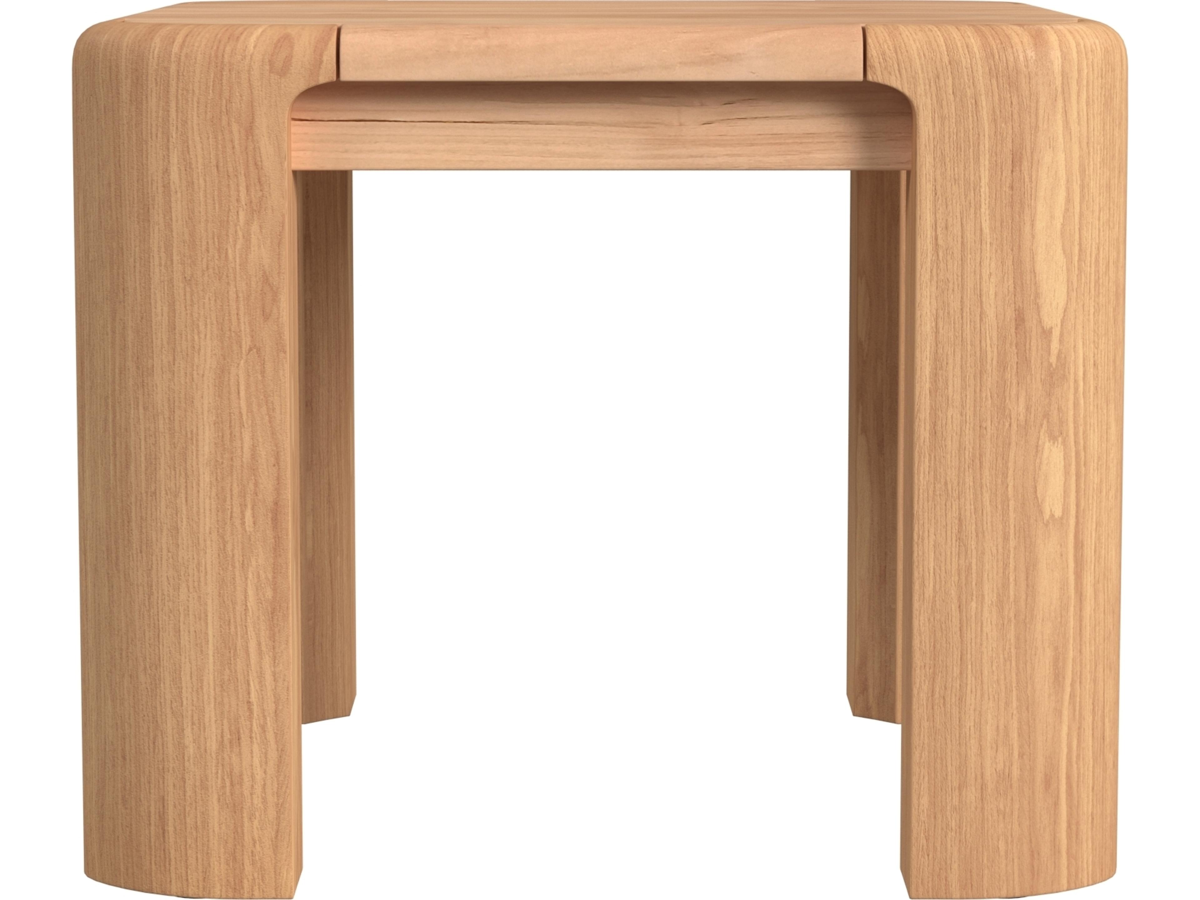 Sunset West Natural Teak - Square End Table