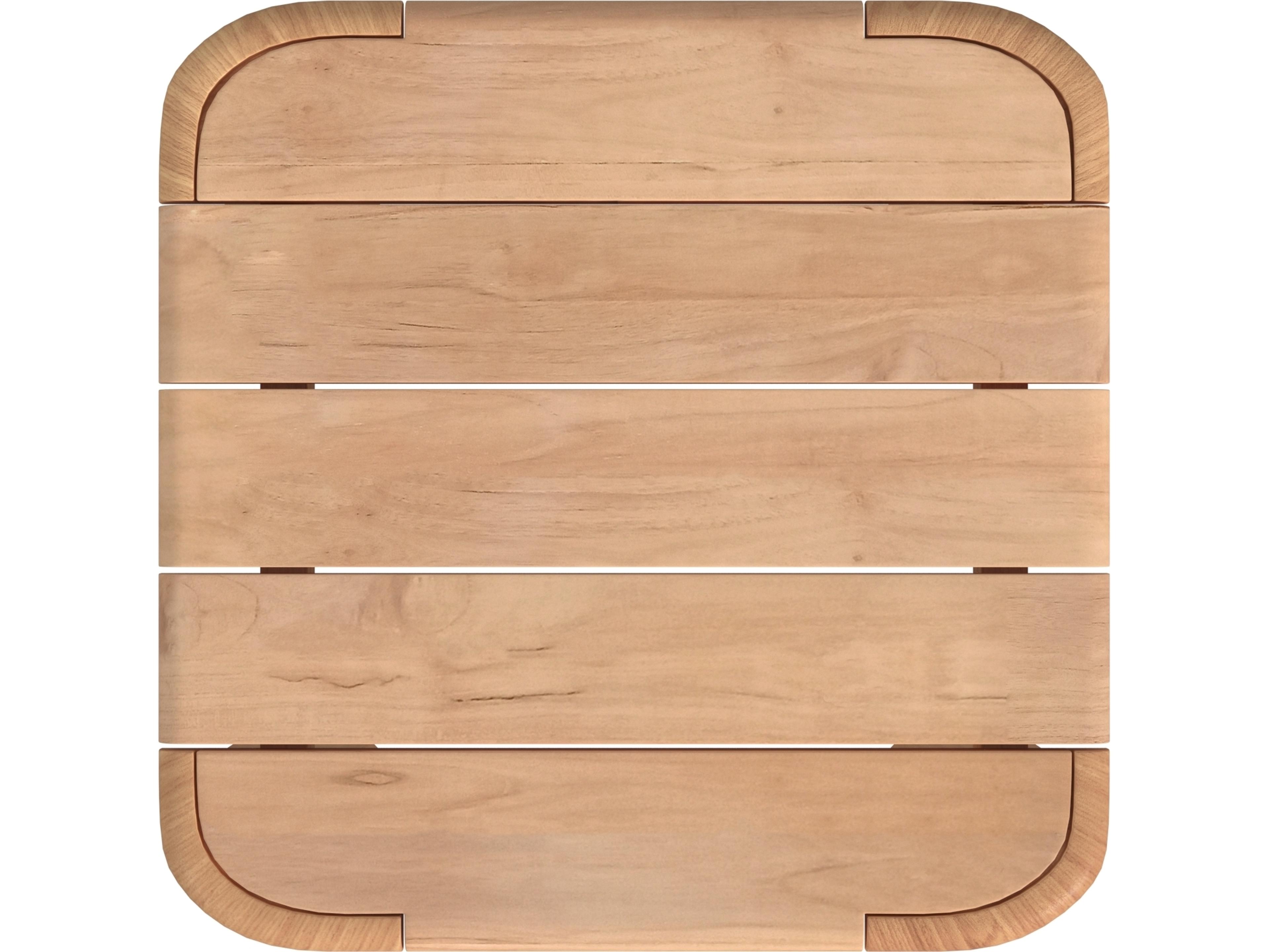 Sunset West Natural Teak - Square End Table