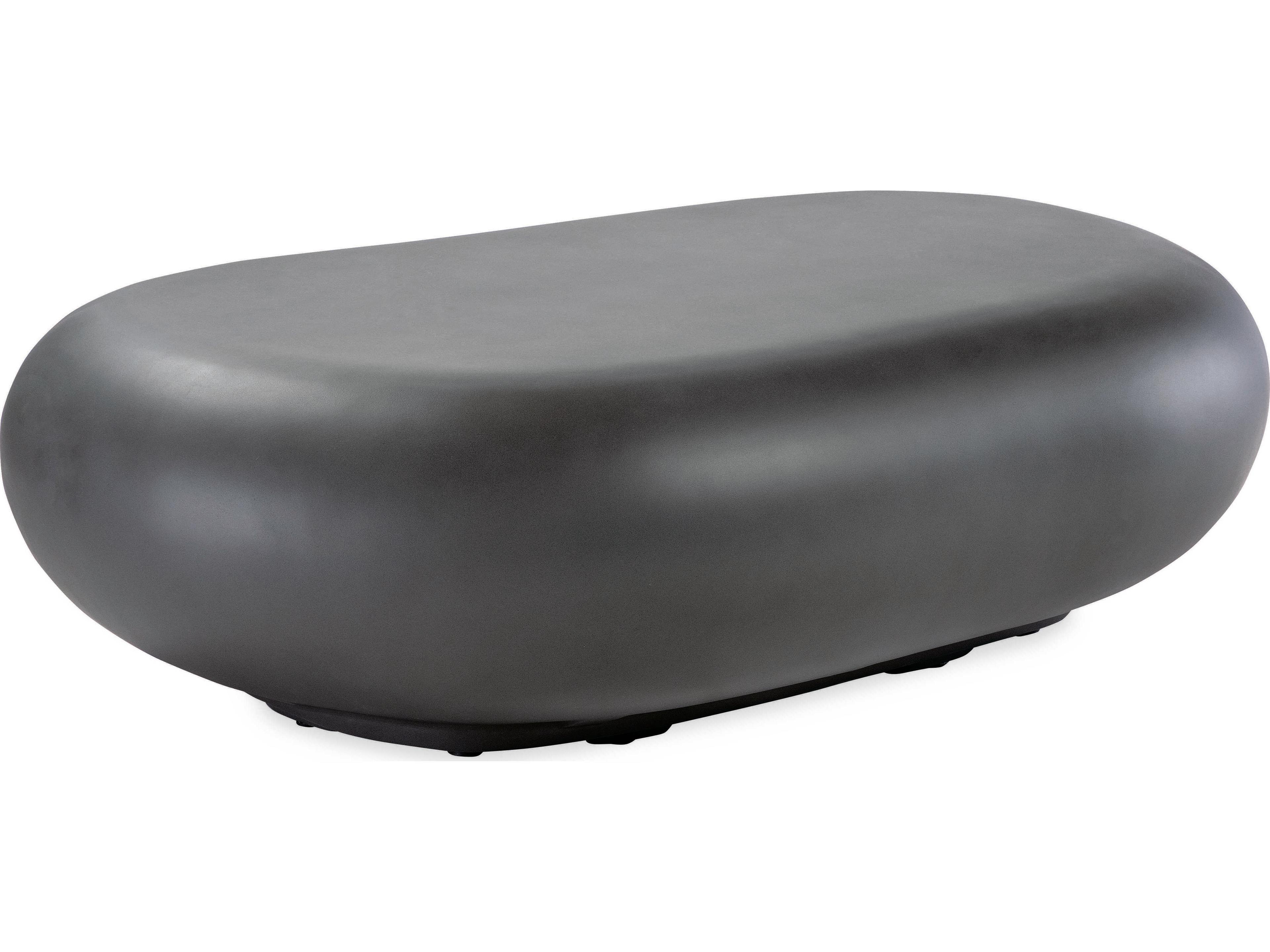 Bazaar Grays Concrete Rectangular Coffee Table