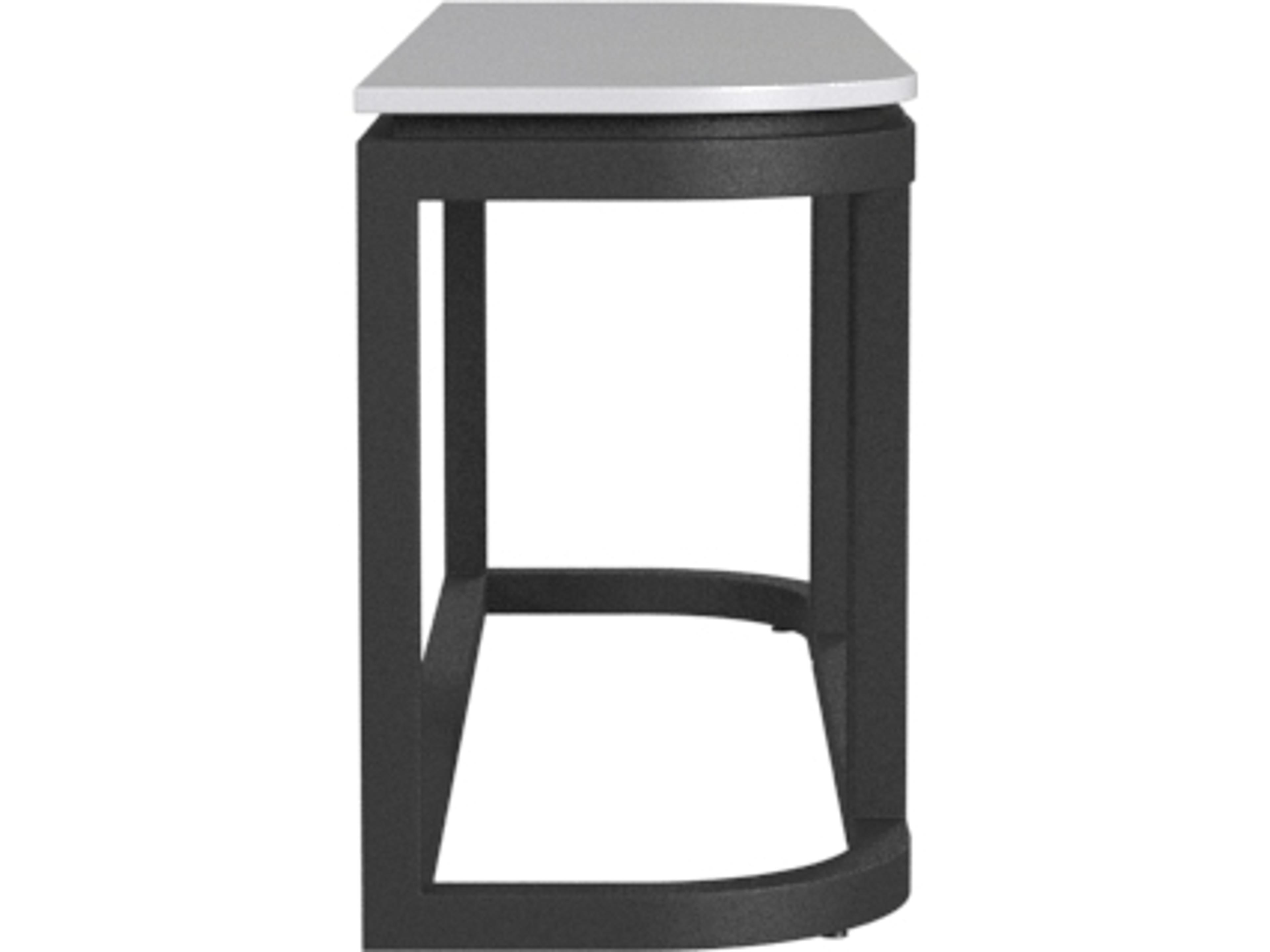 Sunset West Malibu - Aluminum Rectangular Console Table