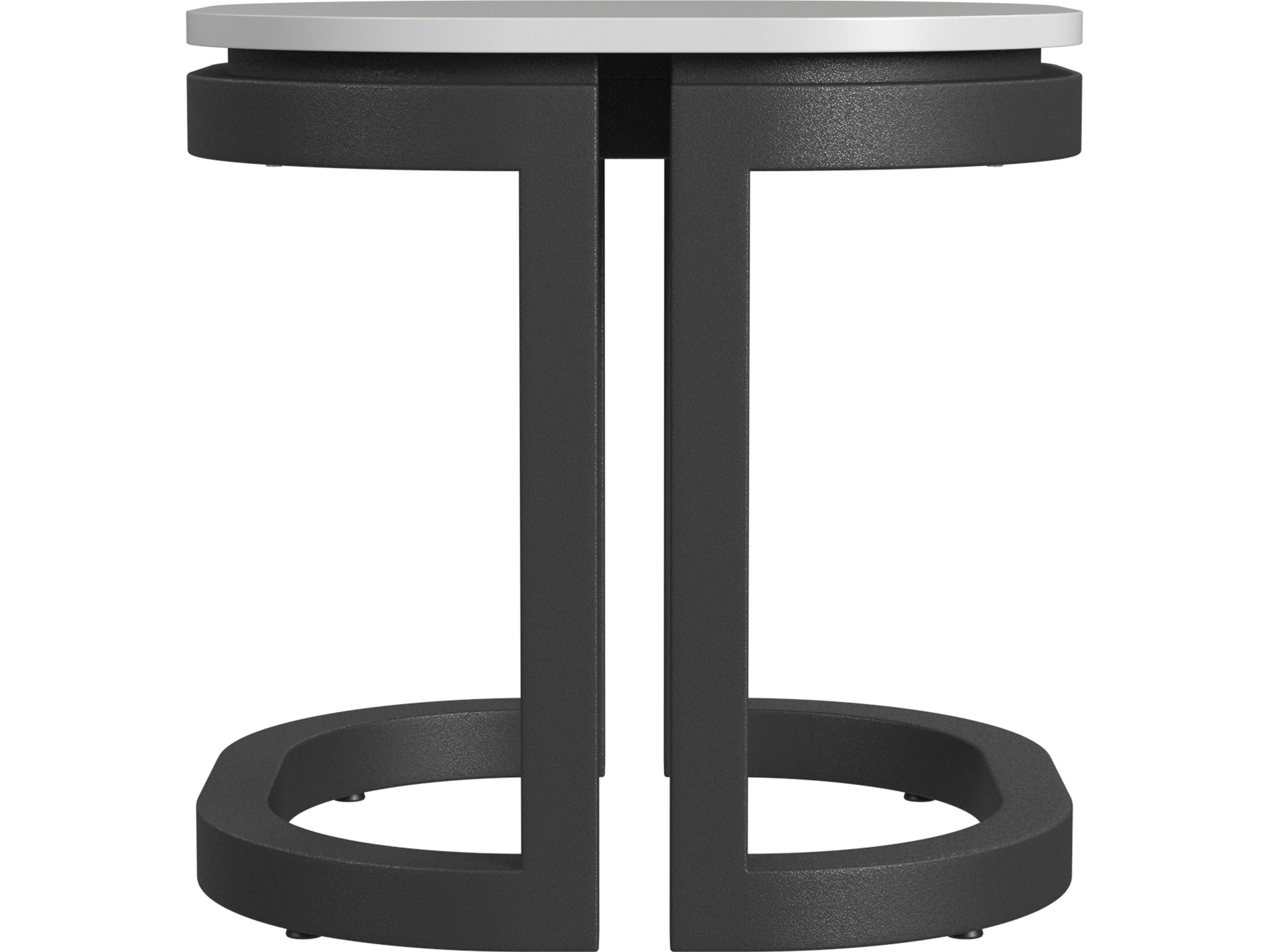 Sunset West Malibu - Aluminum Square End Table