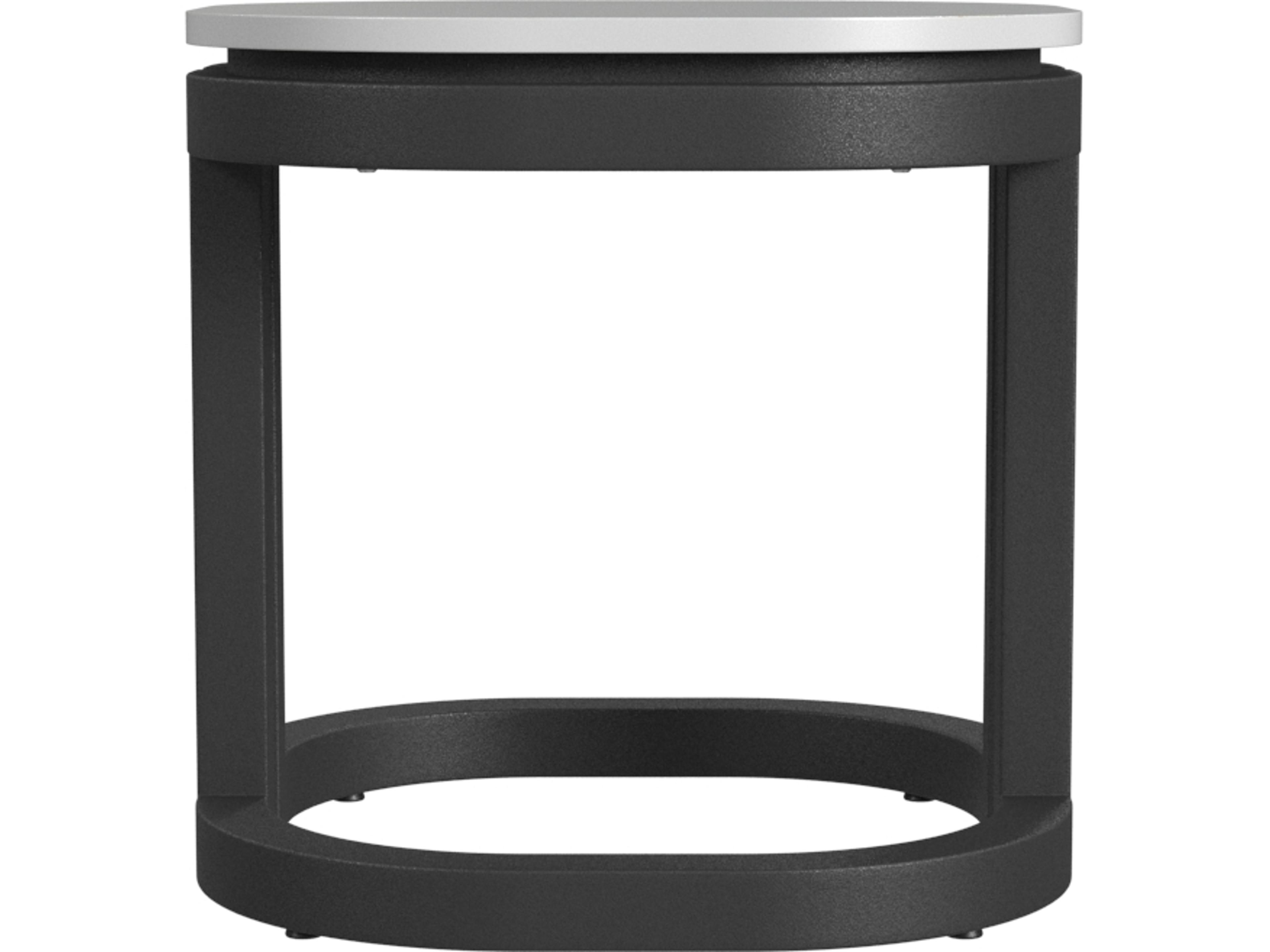Sunset West Malibu - Aluminum Square End Table